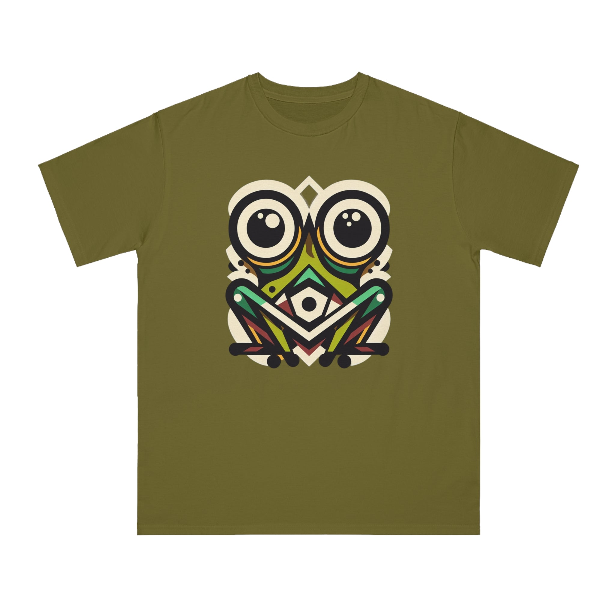 Big Eyes Frog - 100% Certified Organic Cotton T-Shirt (7 Colors - Women's)