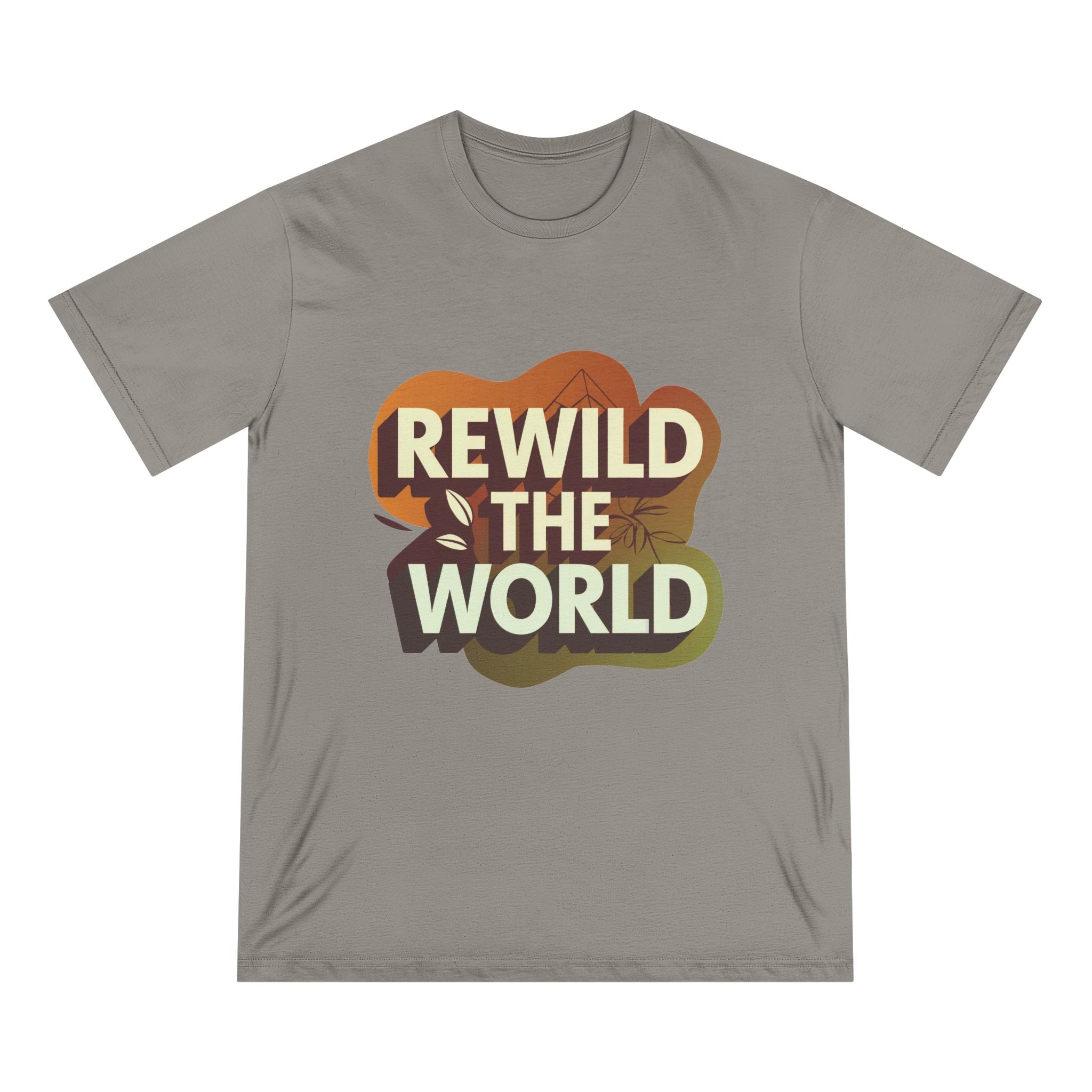 Rewild The World 100% Organic Cotton T-shirt (6 Colors - Men's)