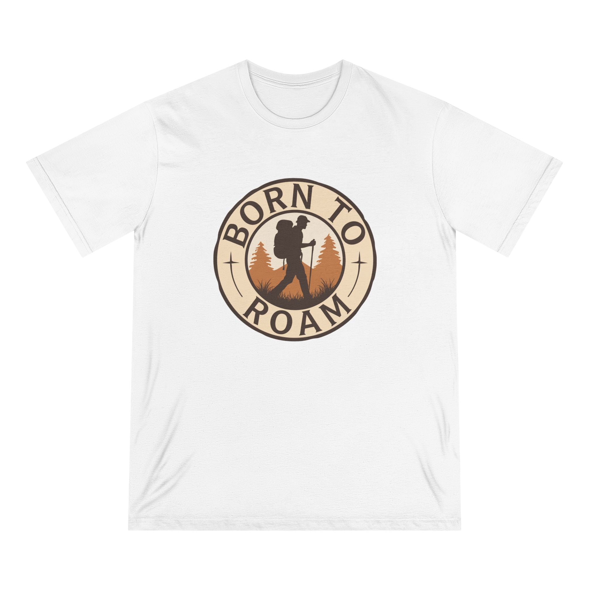 Born To Roam 100% Organic Cotton T-shirt - (7 Colors - Men's)
