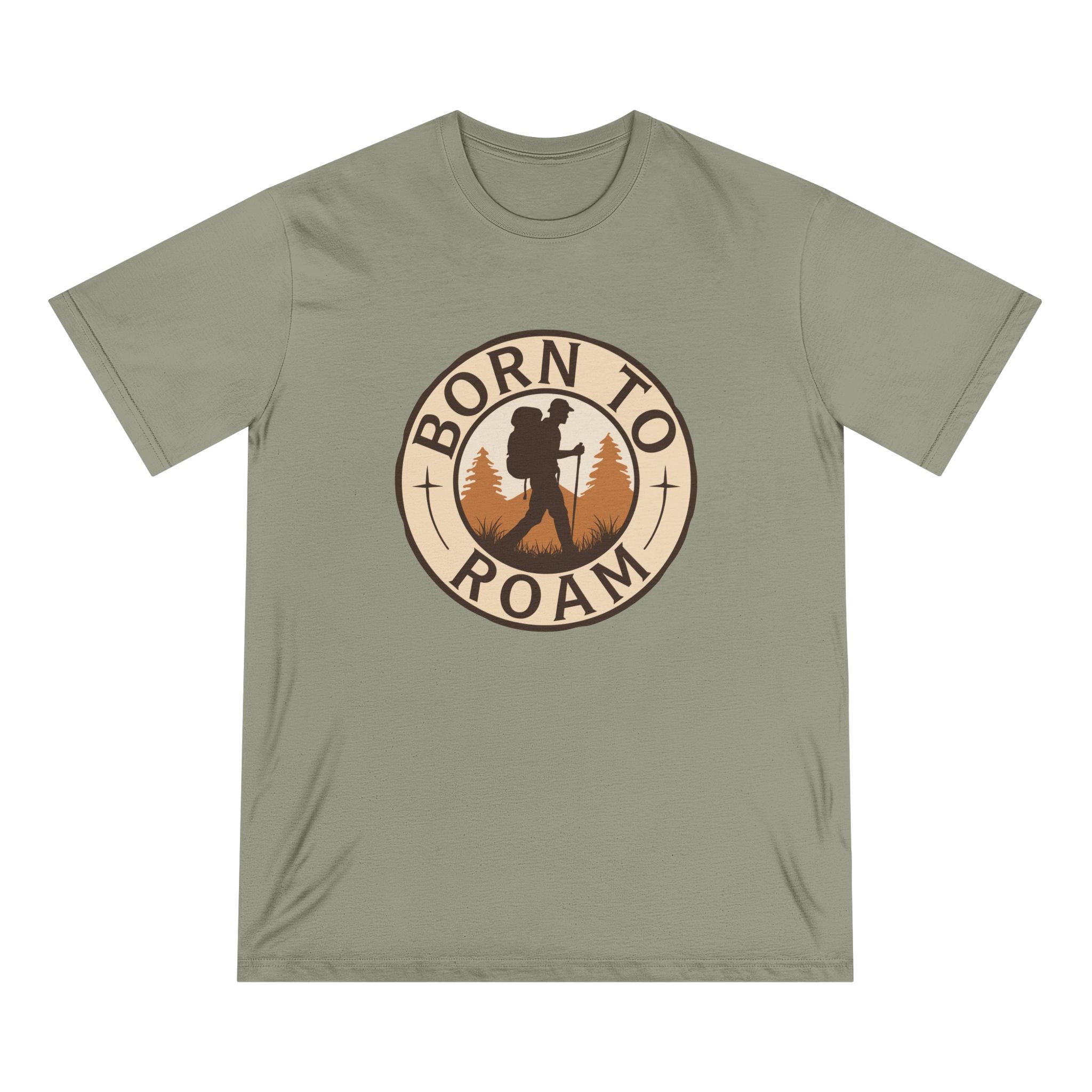 Born To Roam 100% Organic Cotton T-shirt - (7 Colors - Men's)