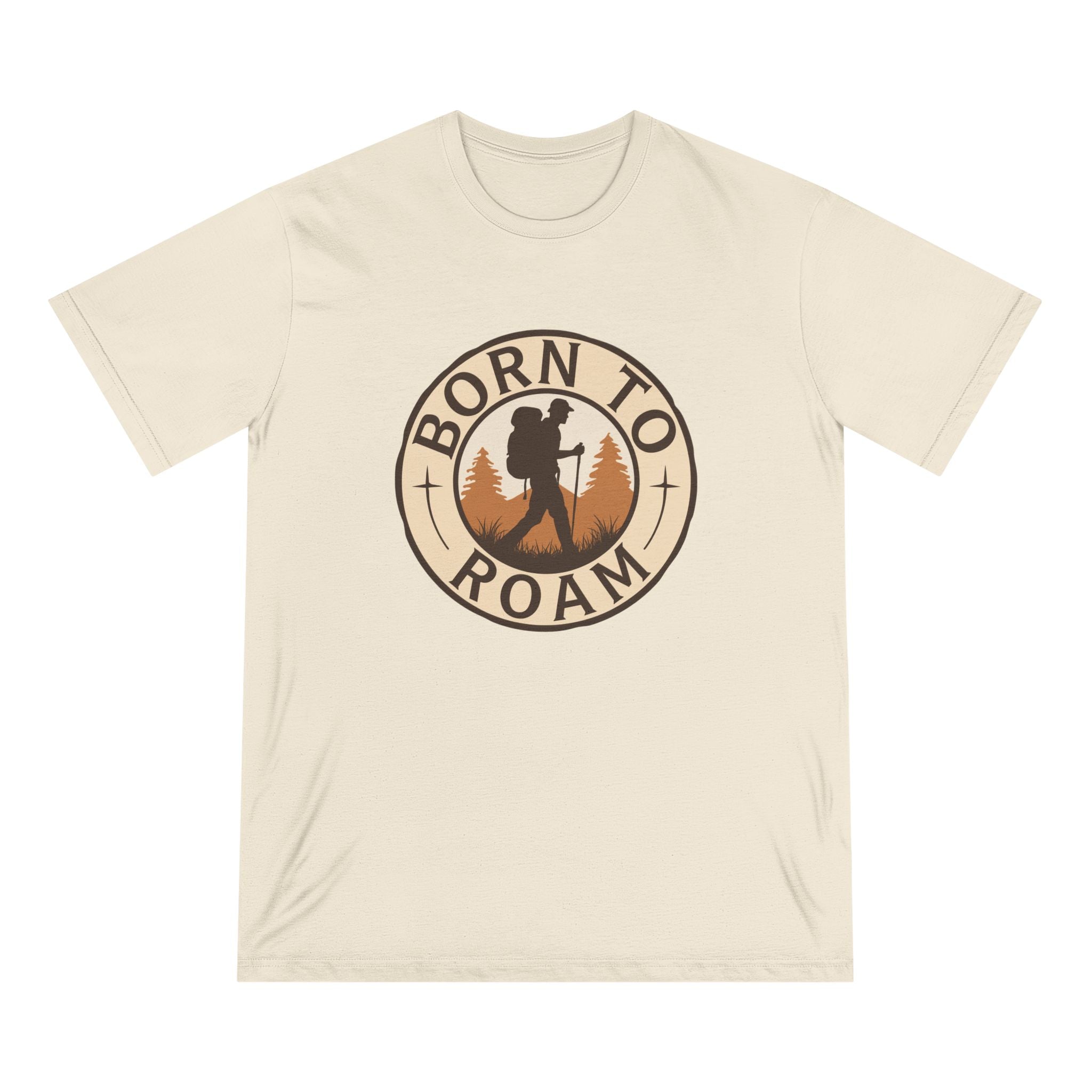 Born To Roam 100% Organic Cotton T-shirt - (7 Colors - Men's)