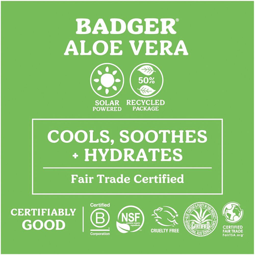 Badger Aloe Vera Gel - (4 FL OZ)