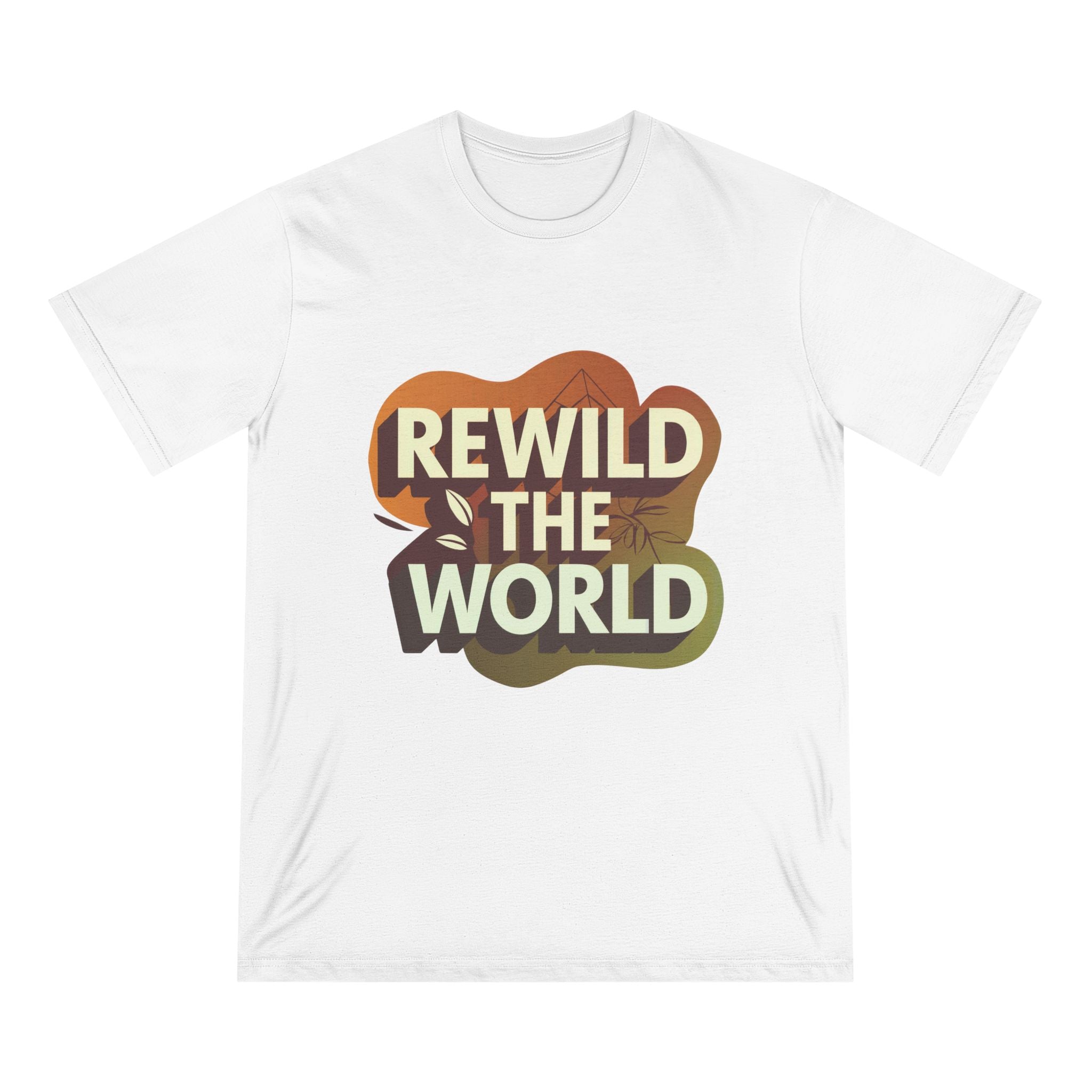 Rewild The World 100% Organic Cotton T-shirt (6 Colors - Men's)
