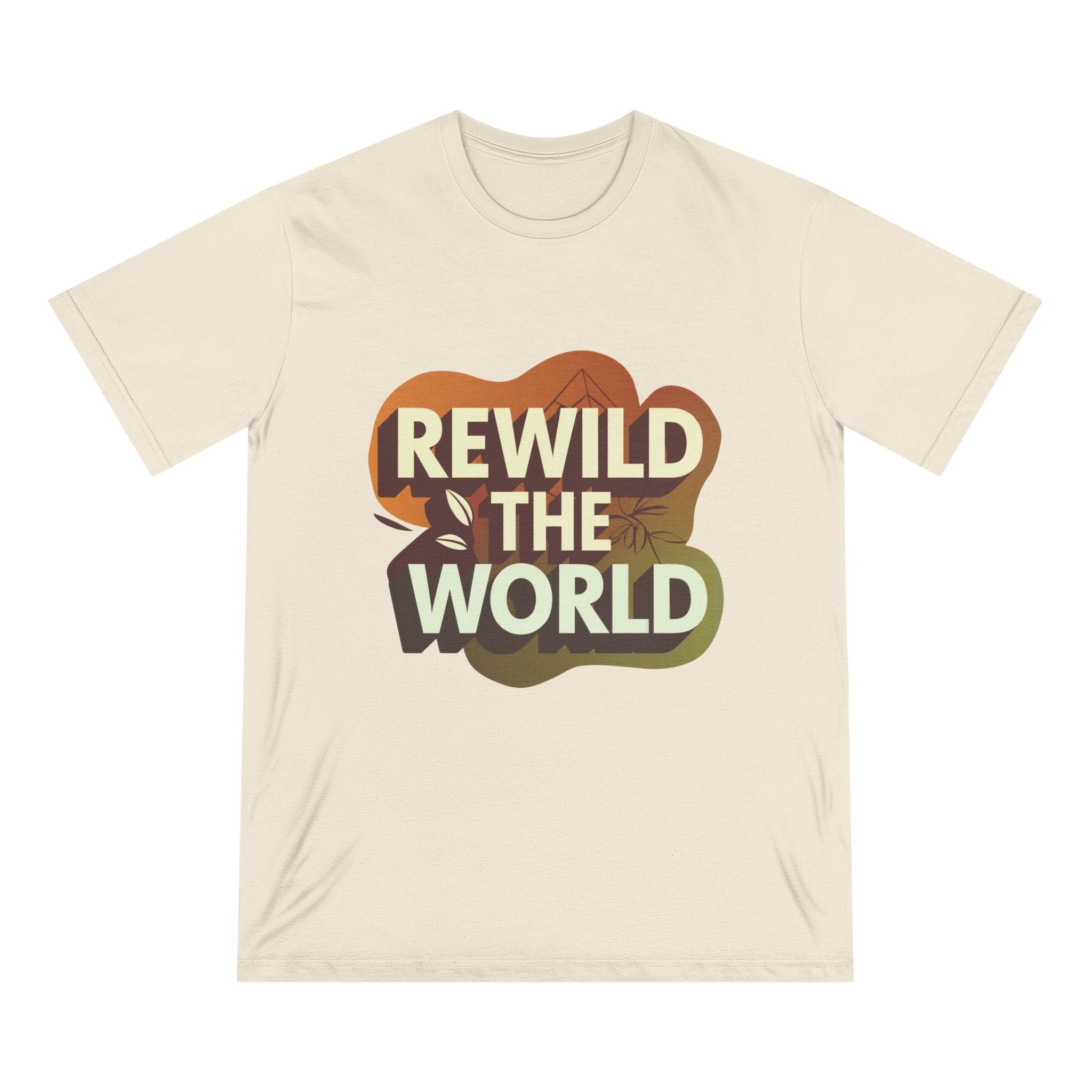 Rewild The World 100% Organic Cotton T-shirt (6 Colors - Men's)