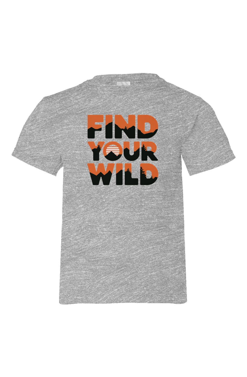 Find Your Wild 100% Organic Cotton Kids T-shirt (3 Colors)