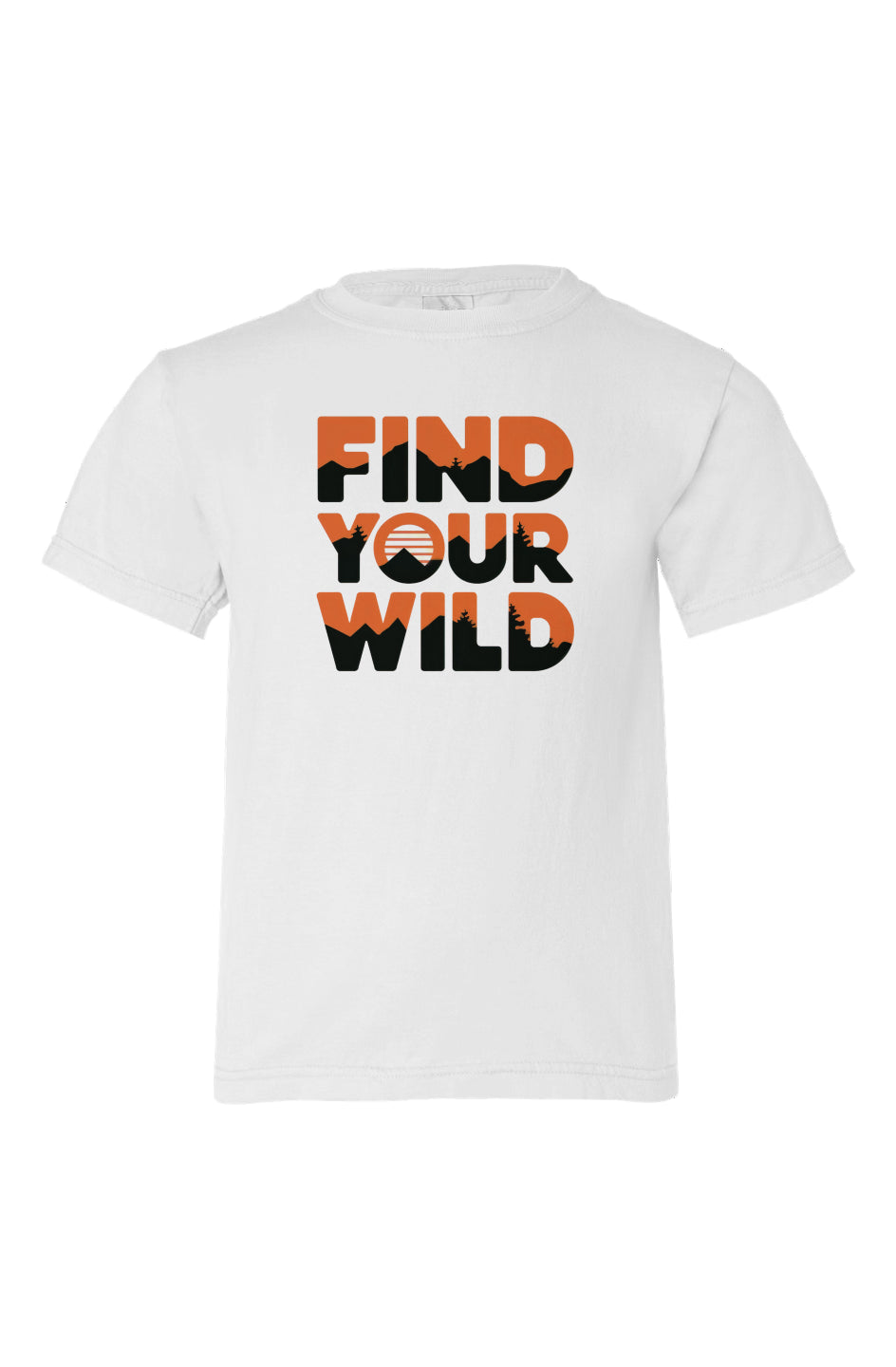 Find Your Wild 100% Organic Cotton Kids T-shirt (3 Colors)