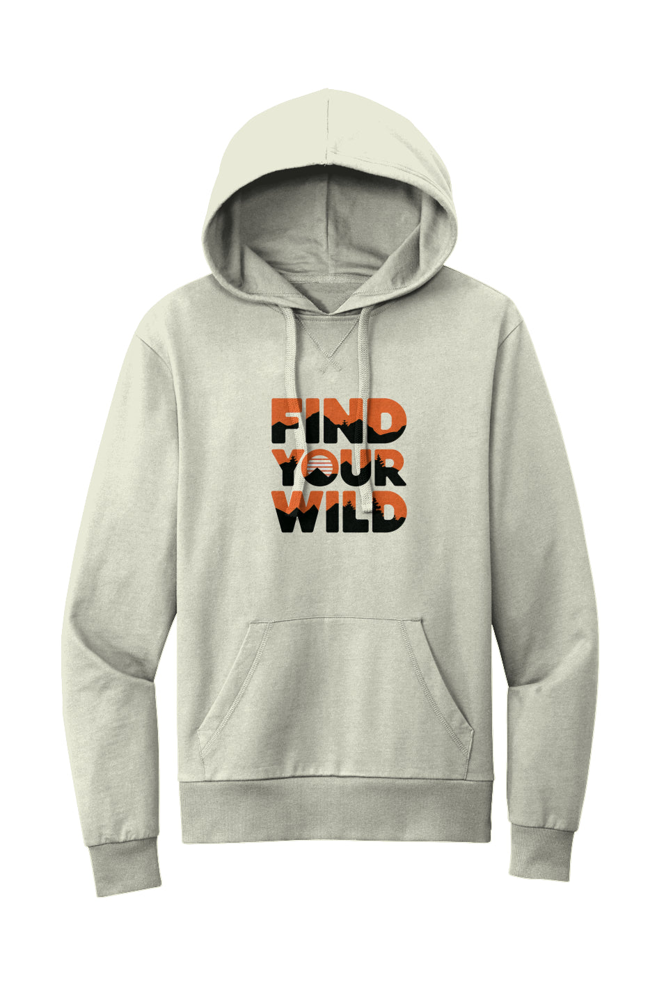 Find Your Wild 100% Organic Cotton Hoodie (2 Colors)