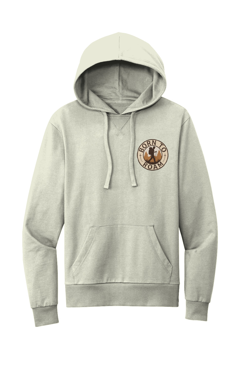 Born To Roam 100% Certified Organic Cotton Hoodie
