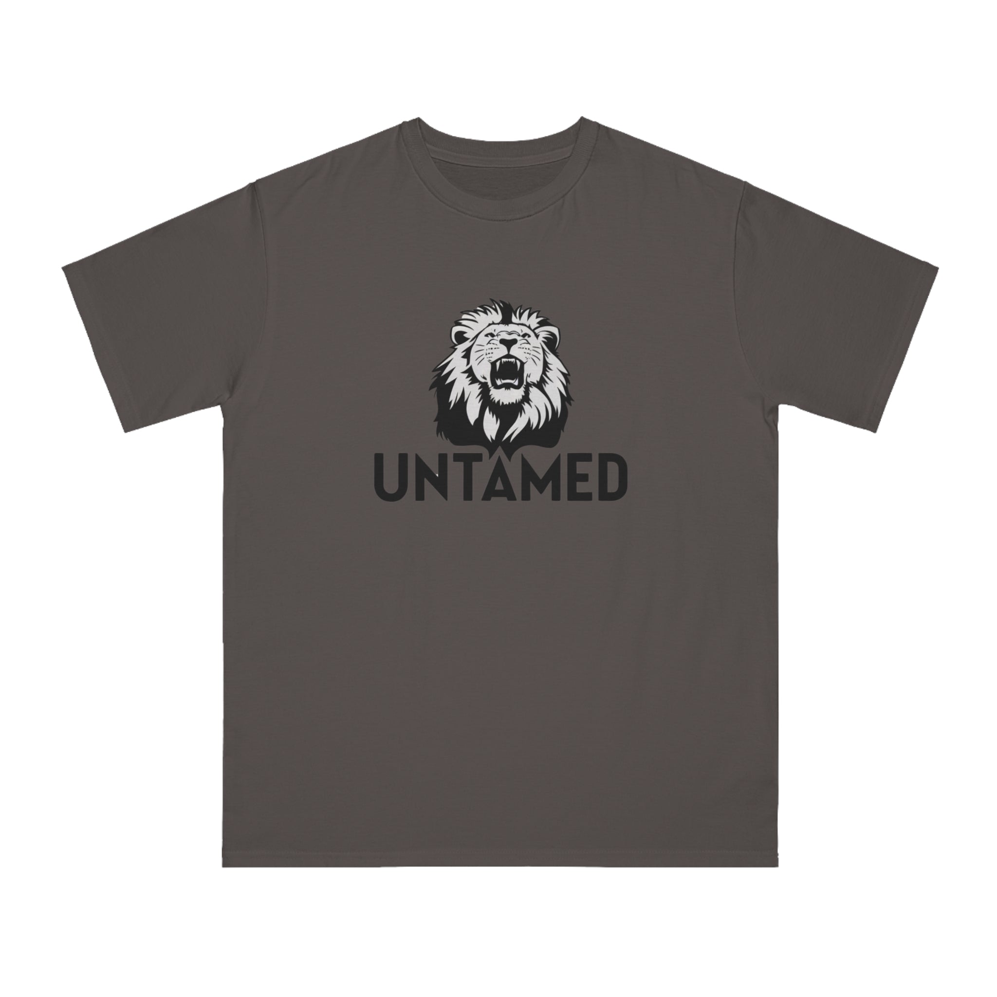 Untamed Roaring Lion 100% Certified Organic Cotton T-Shirt (9 Colors - Men's)