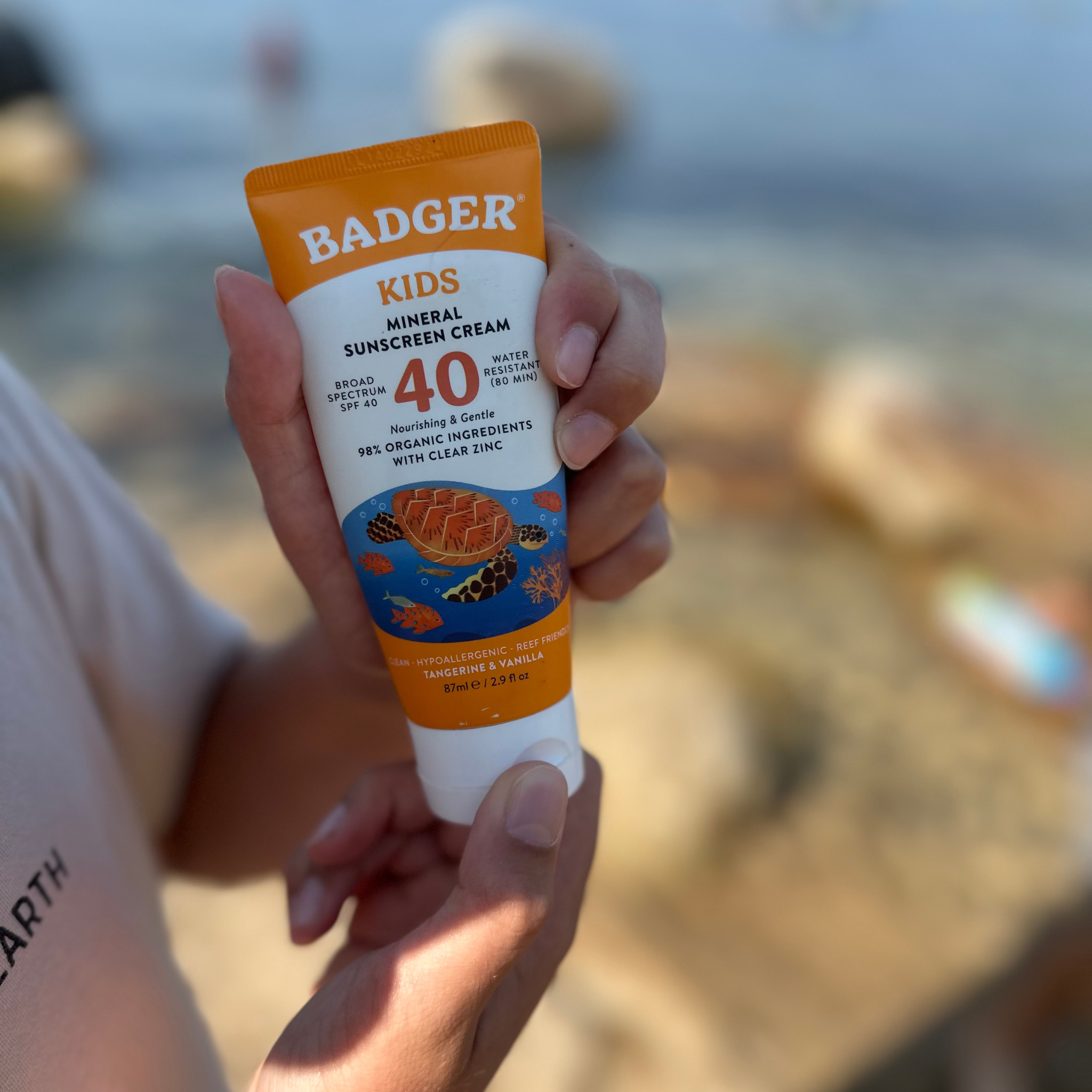 Badger Kids CLEAR Sunscreen SPF40 - 2.9OZ