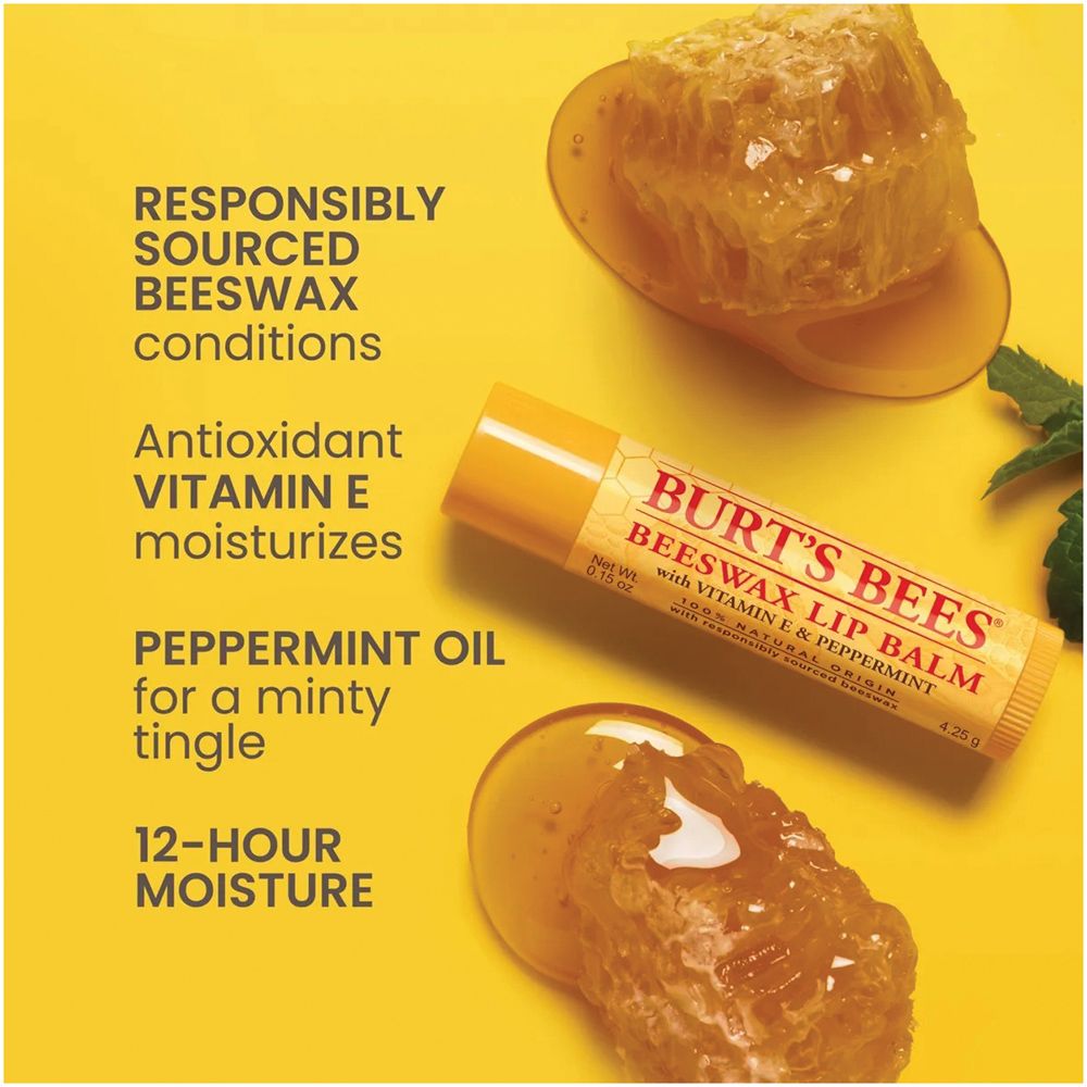 BURT'S BEES Lip Balm Best of Burt's Blister 4 Pack