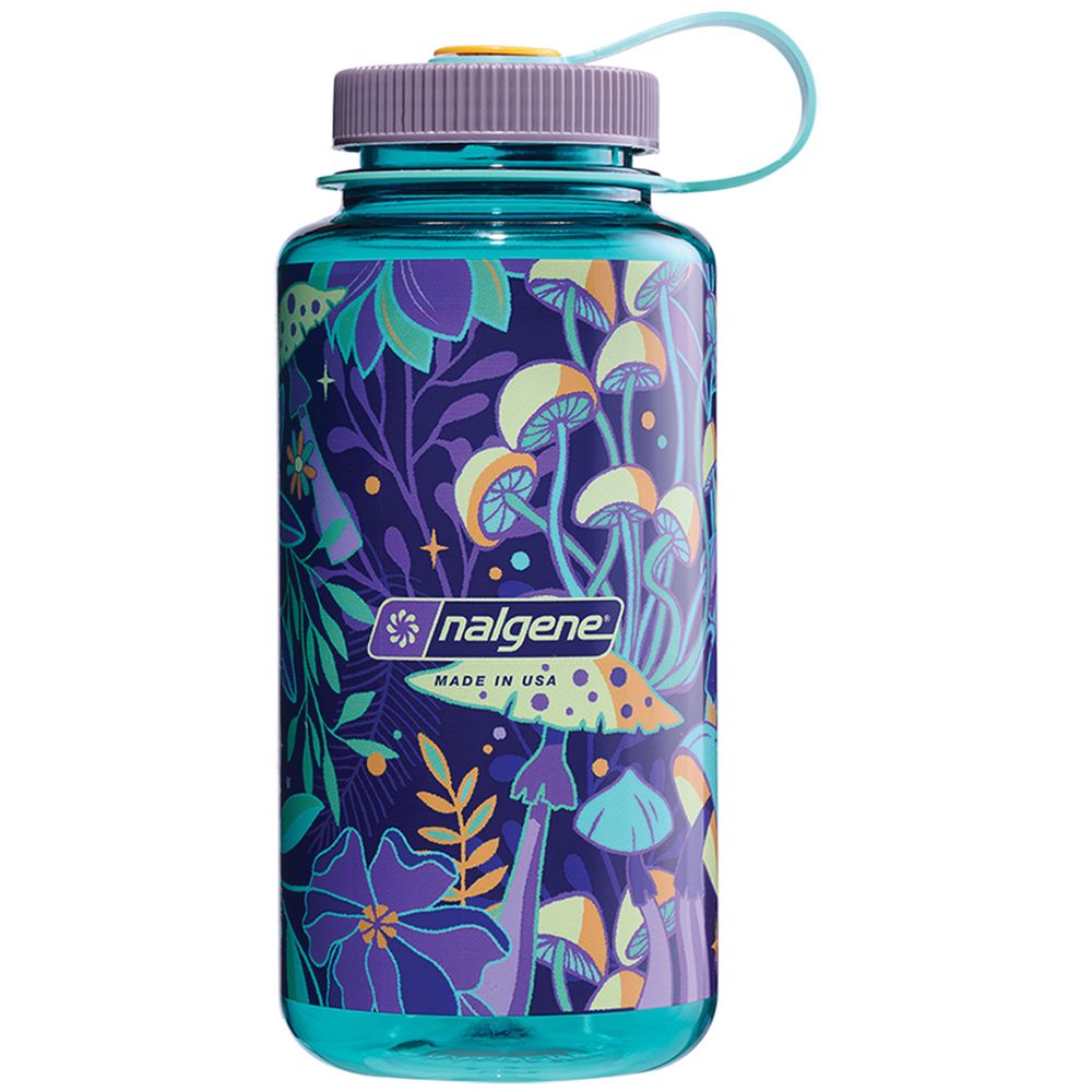 Nalgene Wide Mouth Sustain Water Bottle 32 oz (9 Graphic Designs Available)