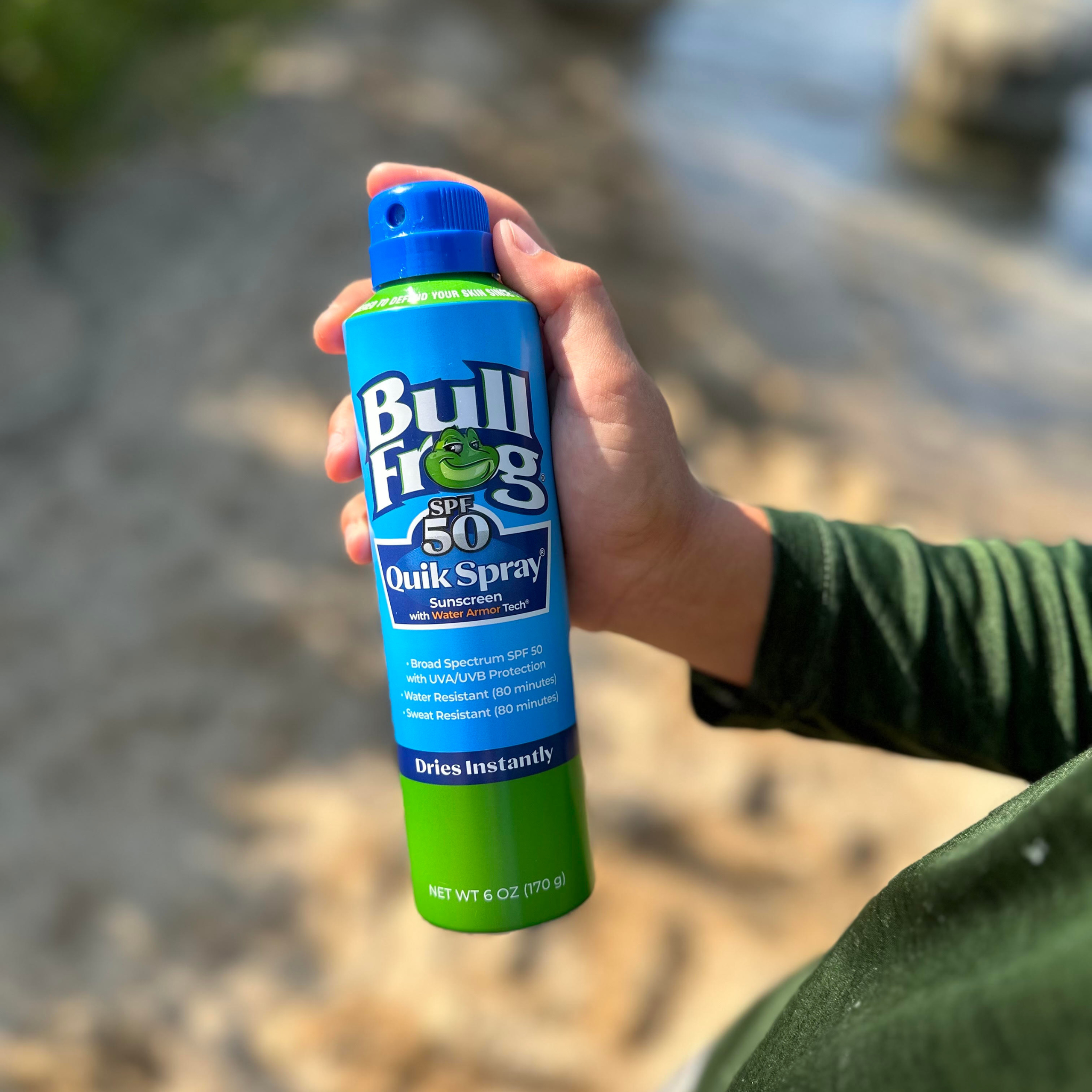 Bull Frog Quick Spray SPF50 - 6 Oz