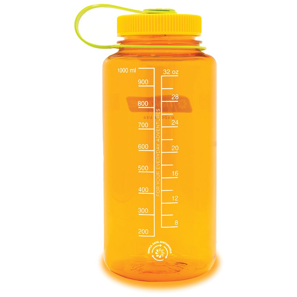 Nalgene Wide Mouth Sustain Water Bottle 32 oz (Multiple Colors Available)