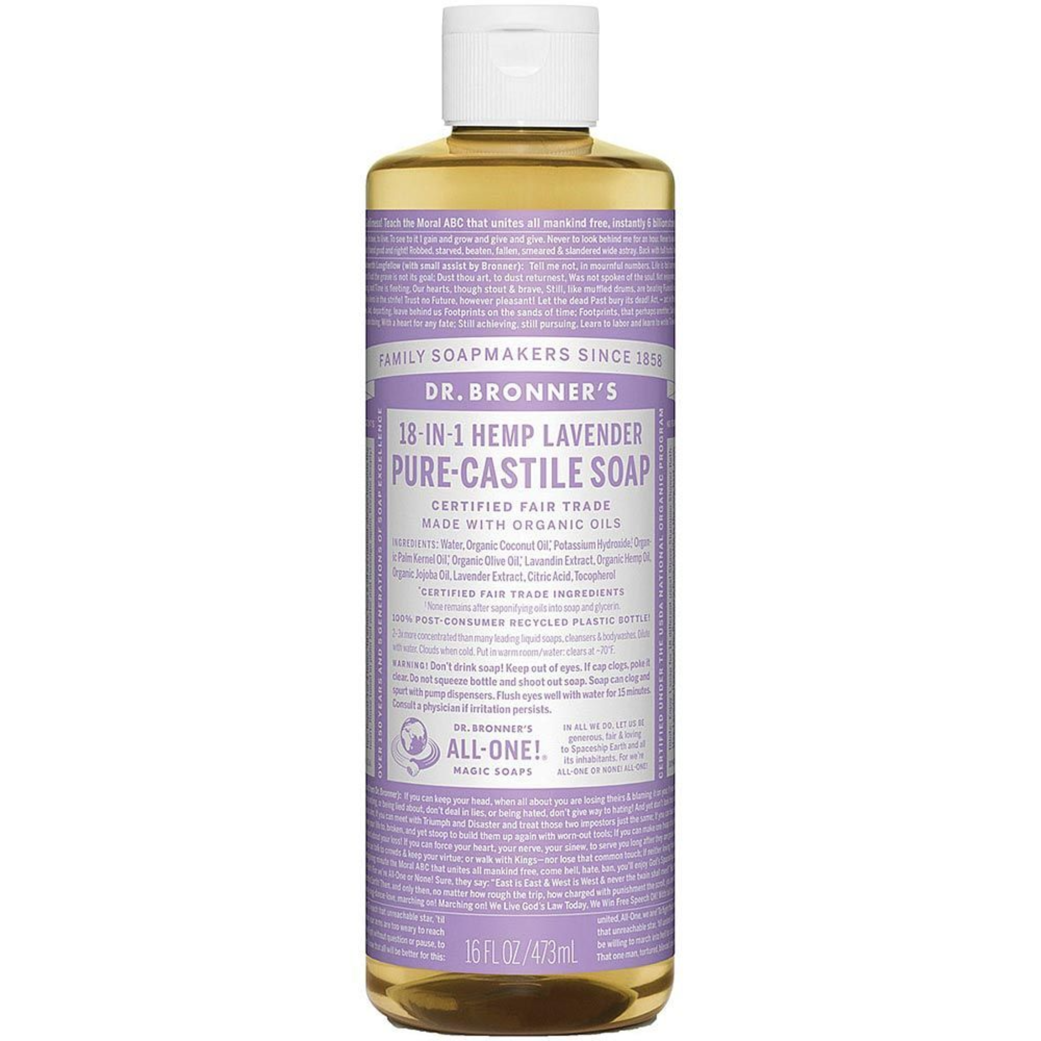 Dr. Bonner's Liquid Soap (Multiple Scents & Sizes)