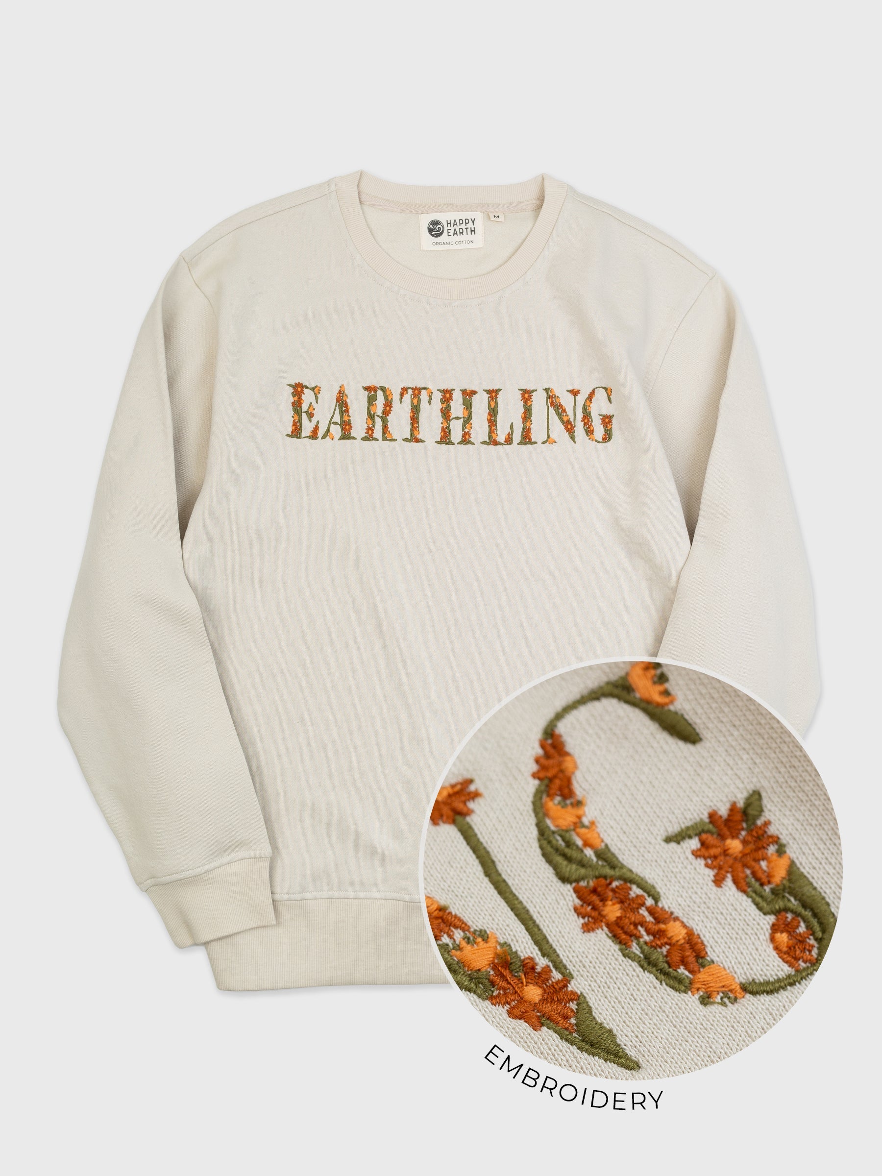 Earthling in Bloom Pullover by Happy Earth