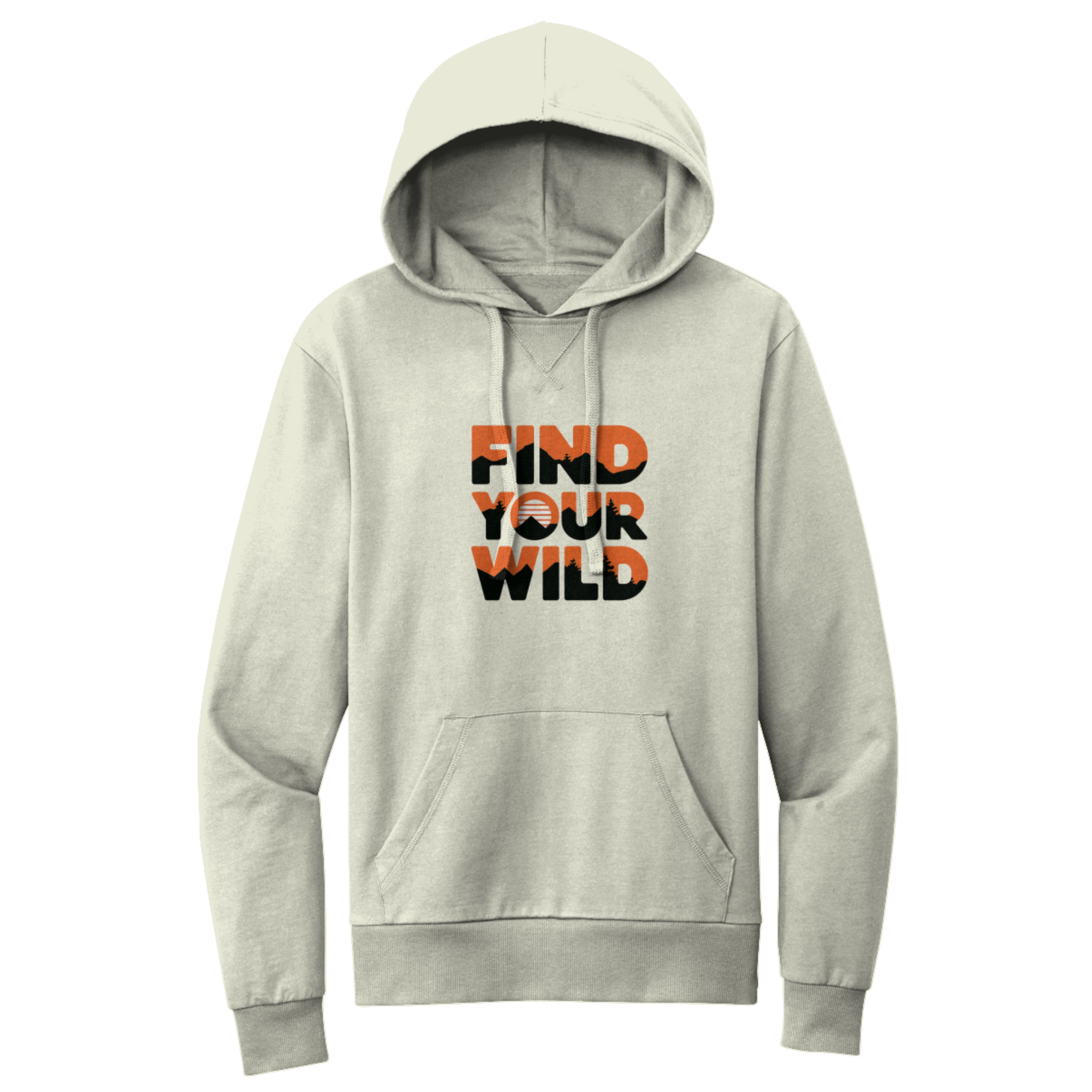 Find Your Wild 100% Organic Cotton Hoodie (2 Colors)