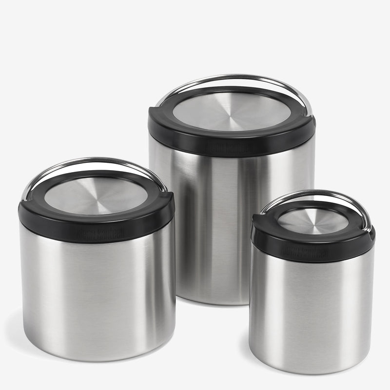 Insulated TKCanister Brushed Stainless (8, 16, & 32 Oz)