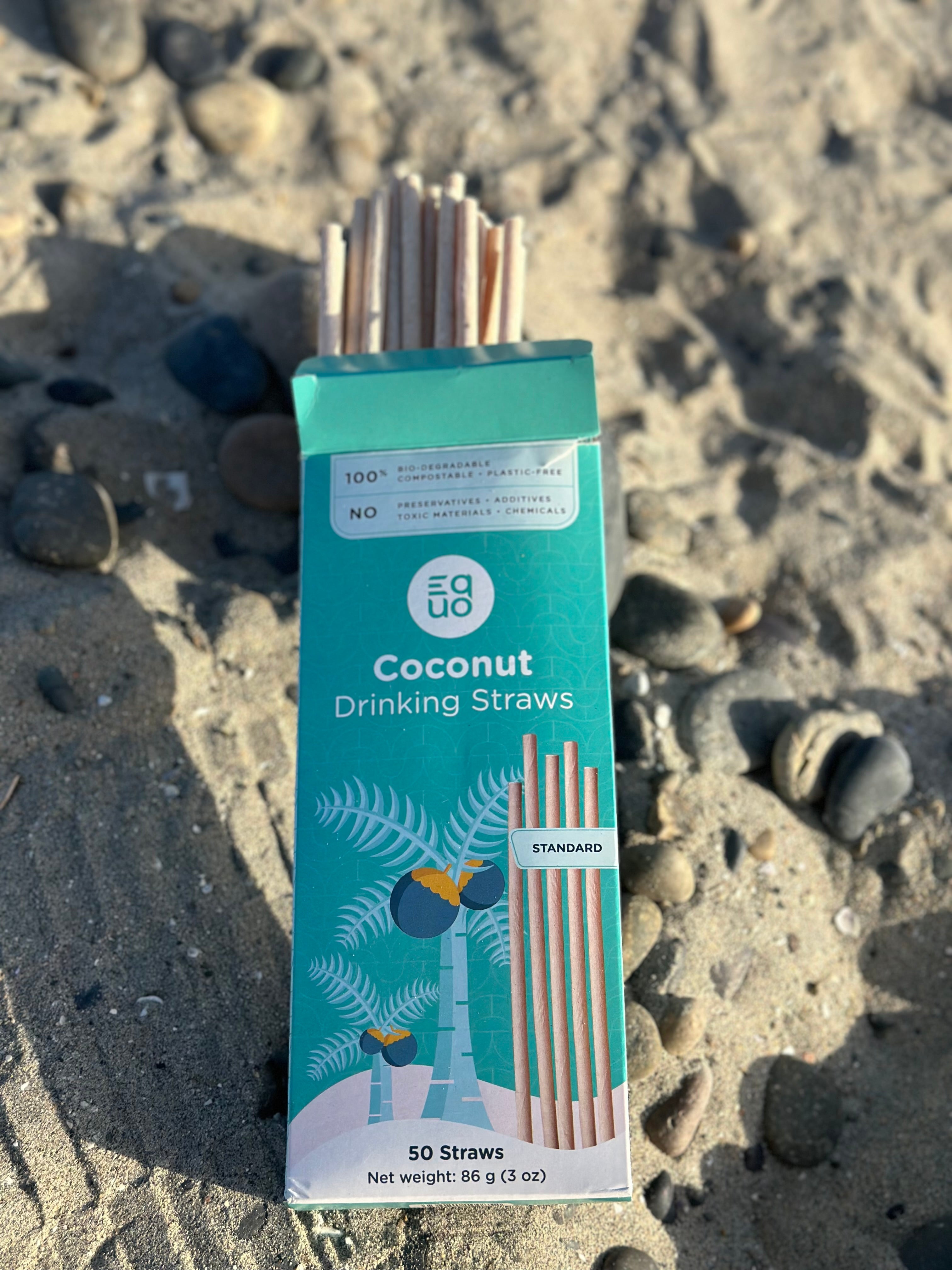 Coconut Drinking Straws by EQUO