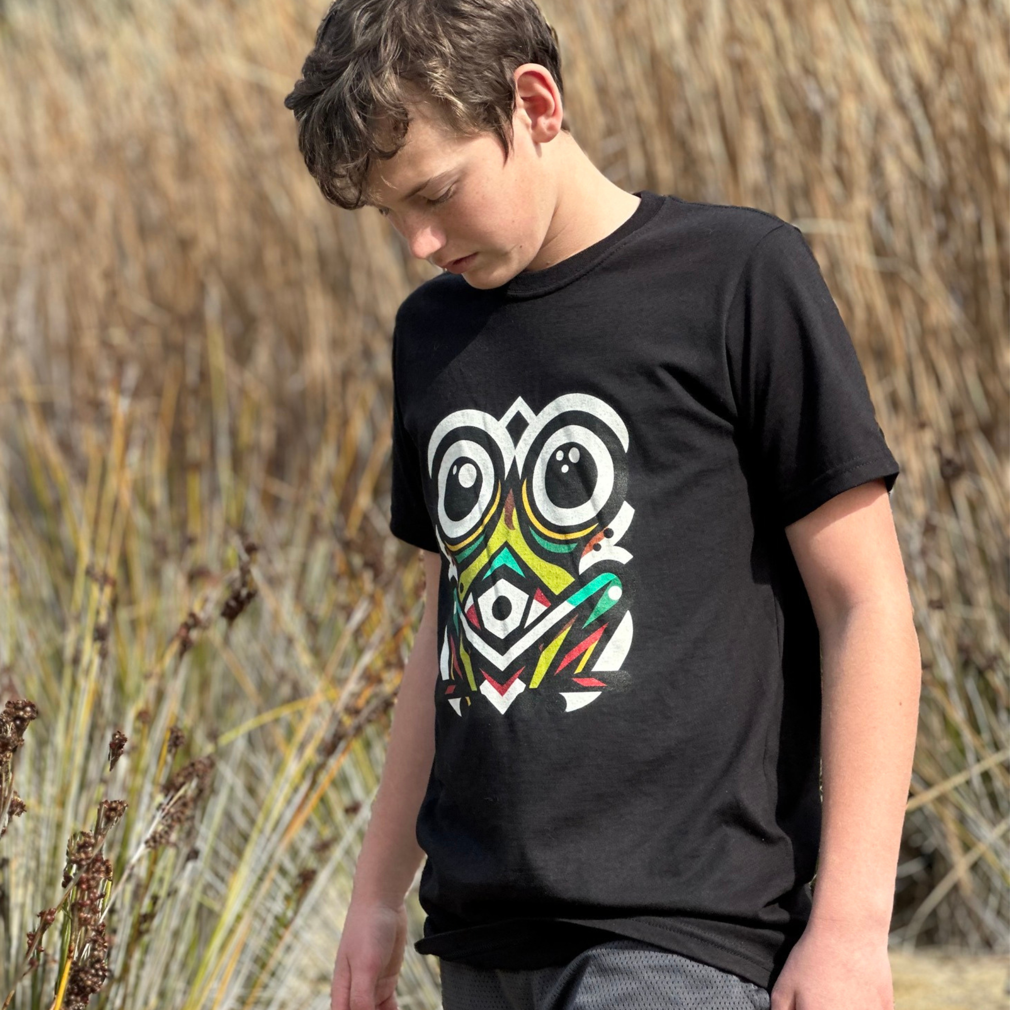 Big Eyes Frog - 100% Certified Organic Cotton T-Shirt (6 Colors - Men's)