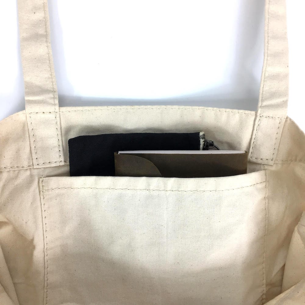 Market Tote WP - 100% Organic Cotton (Large Inside Pocket)