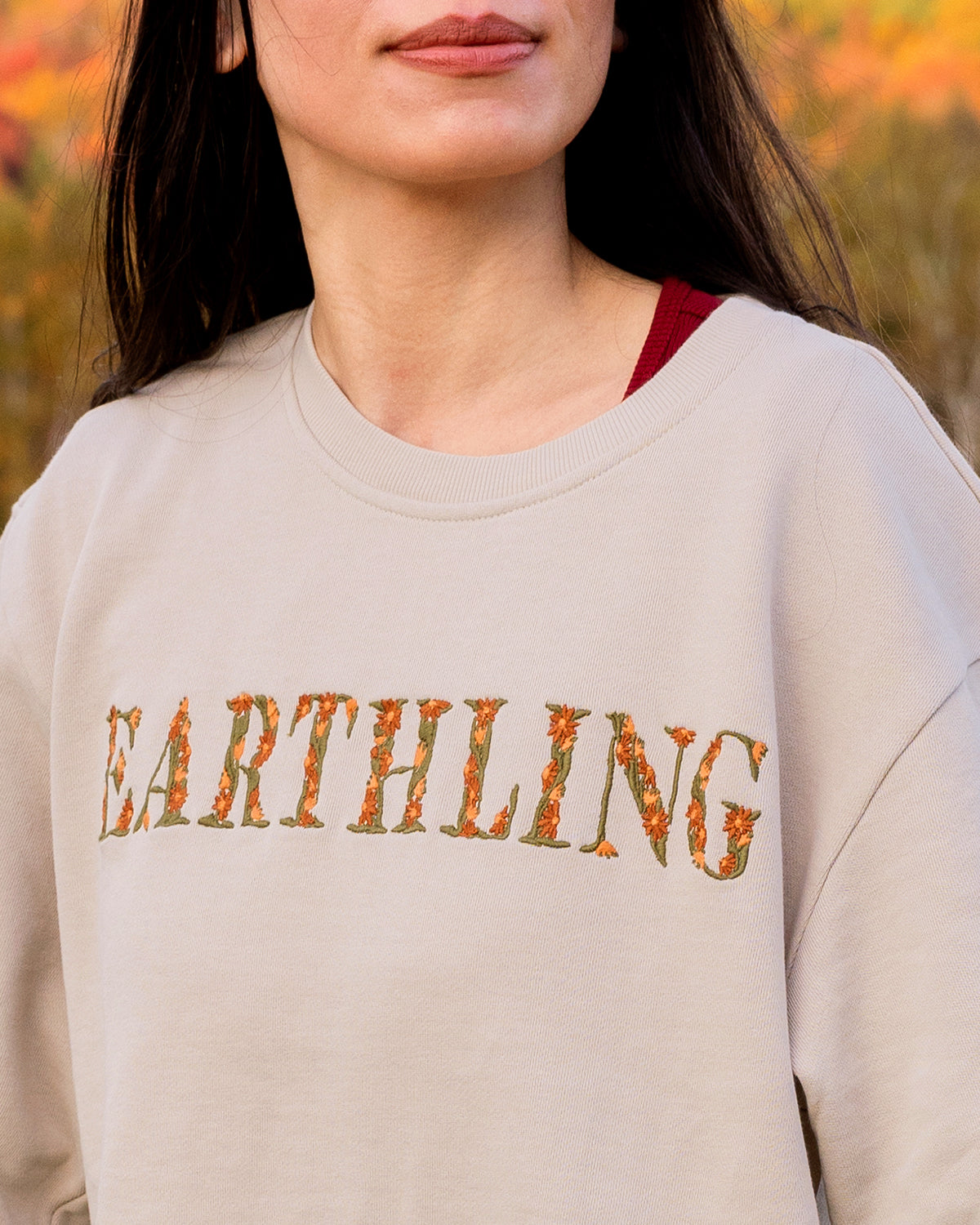 Earthling in Bloom Pullover by Happy Earth