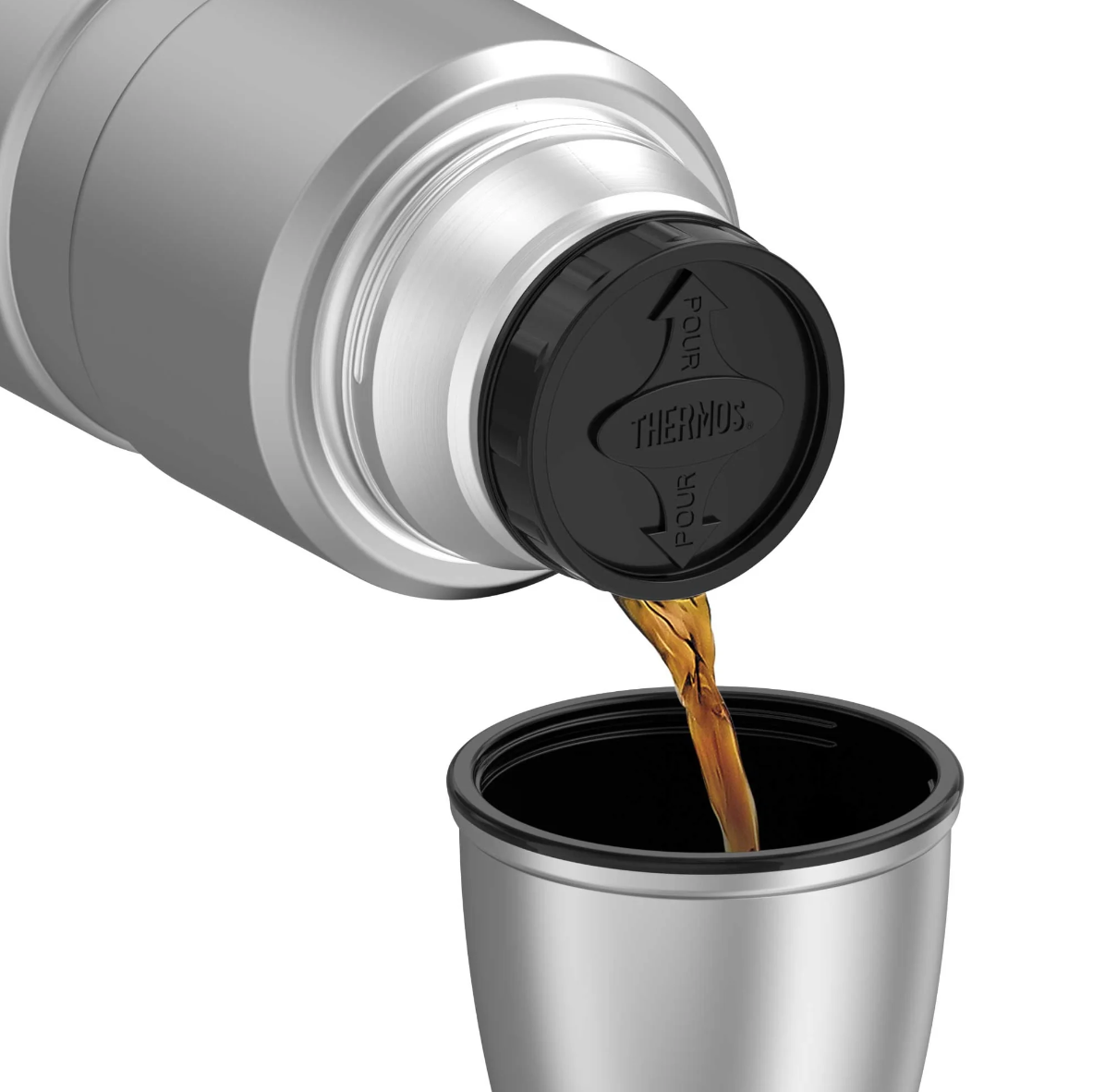 THERMOS Stainless King 2L Stainless Steel Beverage Bottle