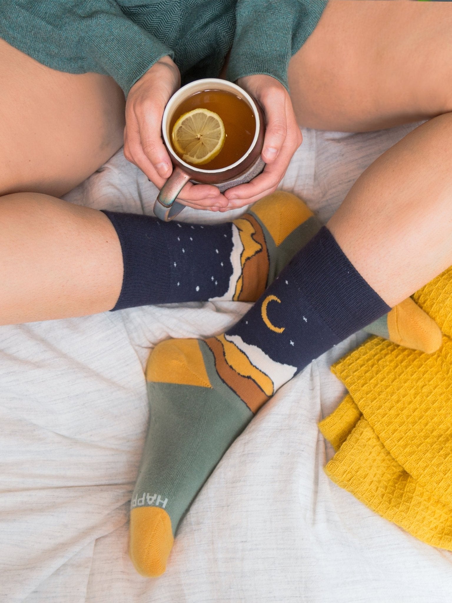 Dawn to Dusk Socks - Set of 3 by Happy Earth