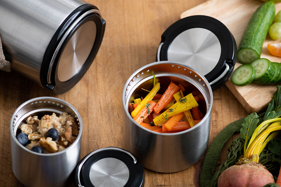 Insulated TKCanister Brushed Stainless (8, 16, & 32 Oz)