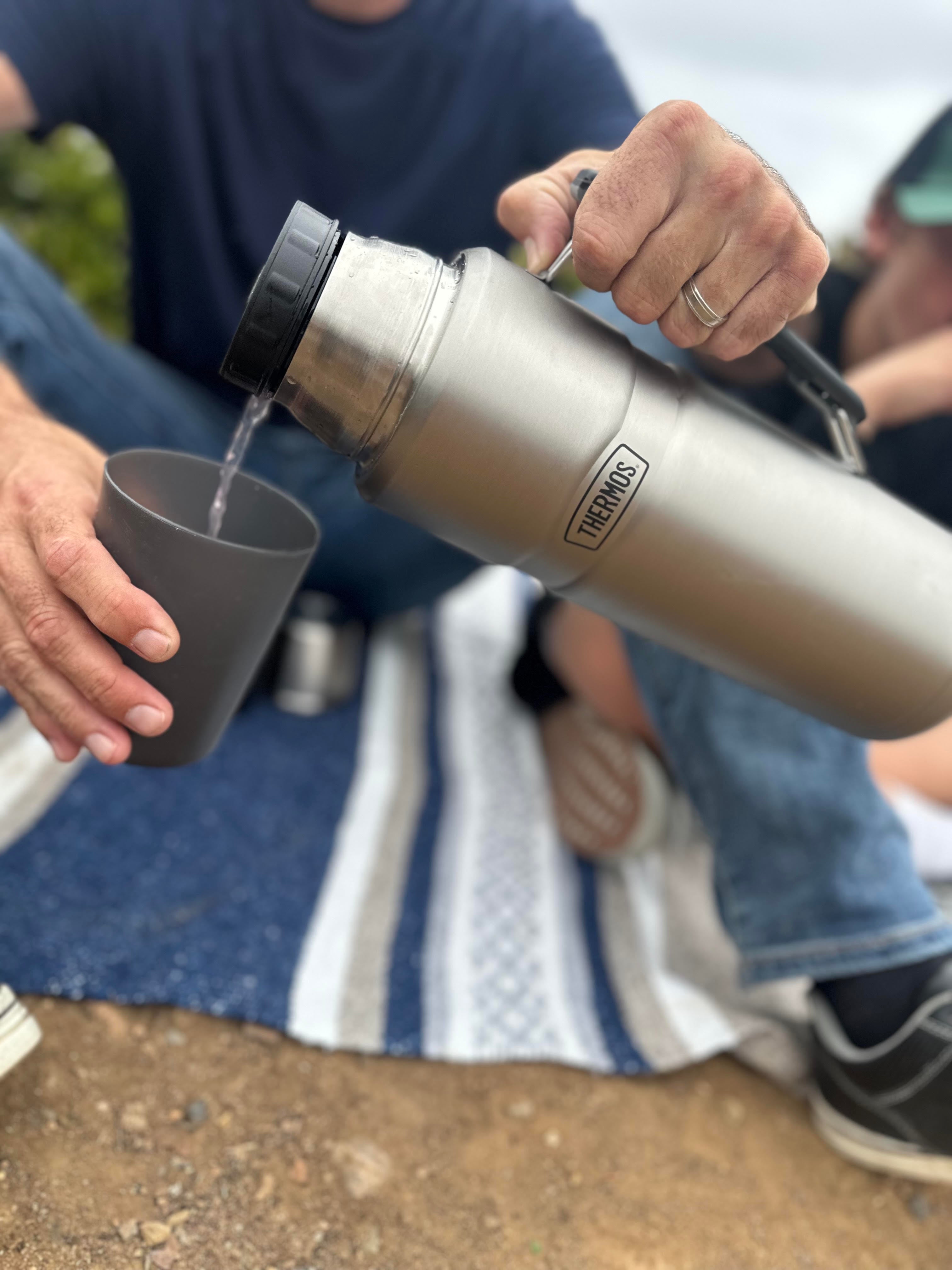 THERMOS Stainless King 2L Stainless Steel Beverage Bottle