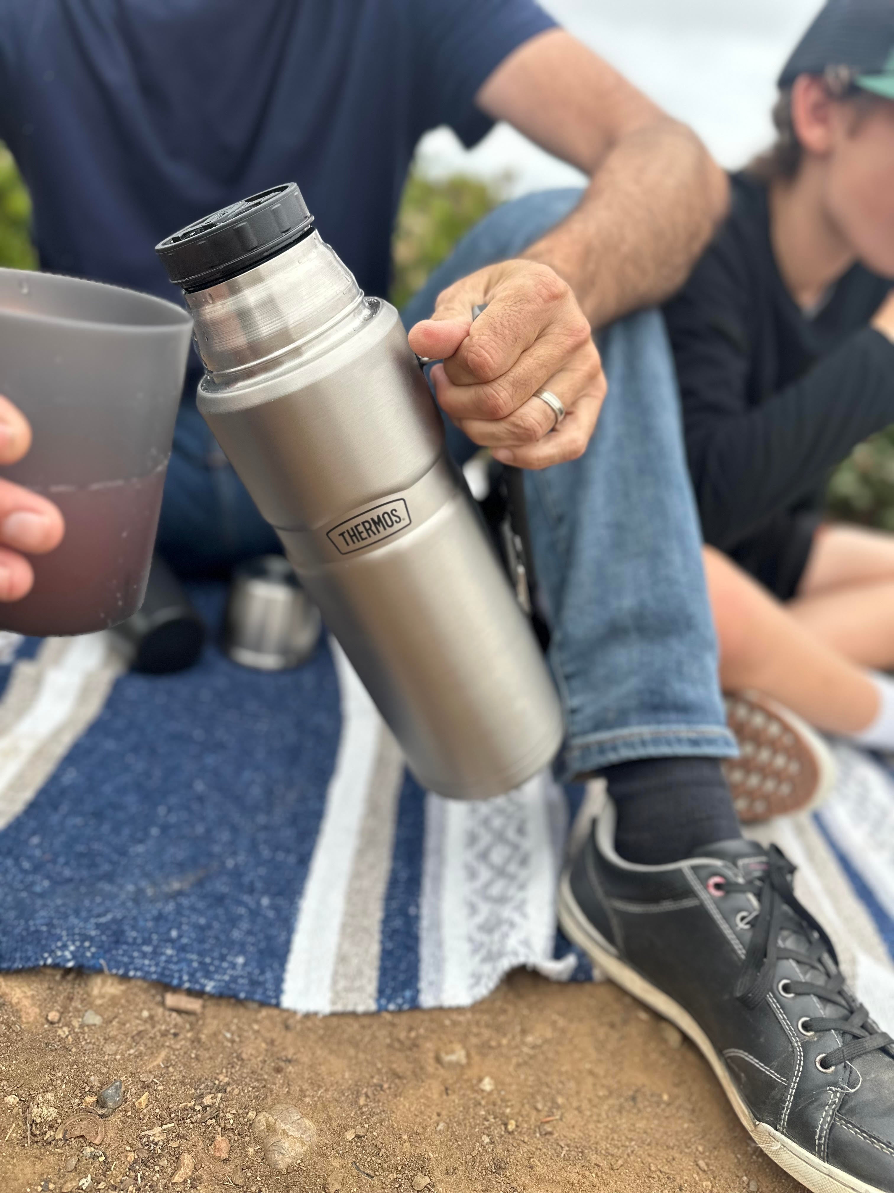 THERMOS Stainless King 2L Stainless Steel Beverage Bottle