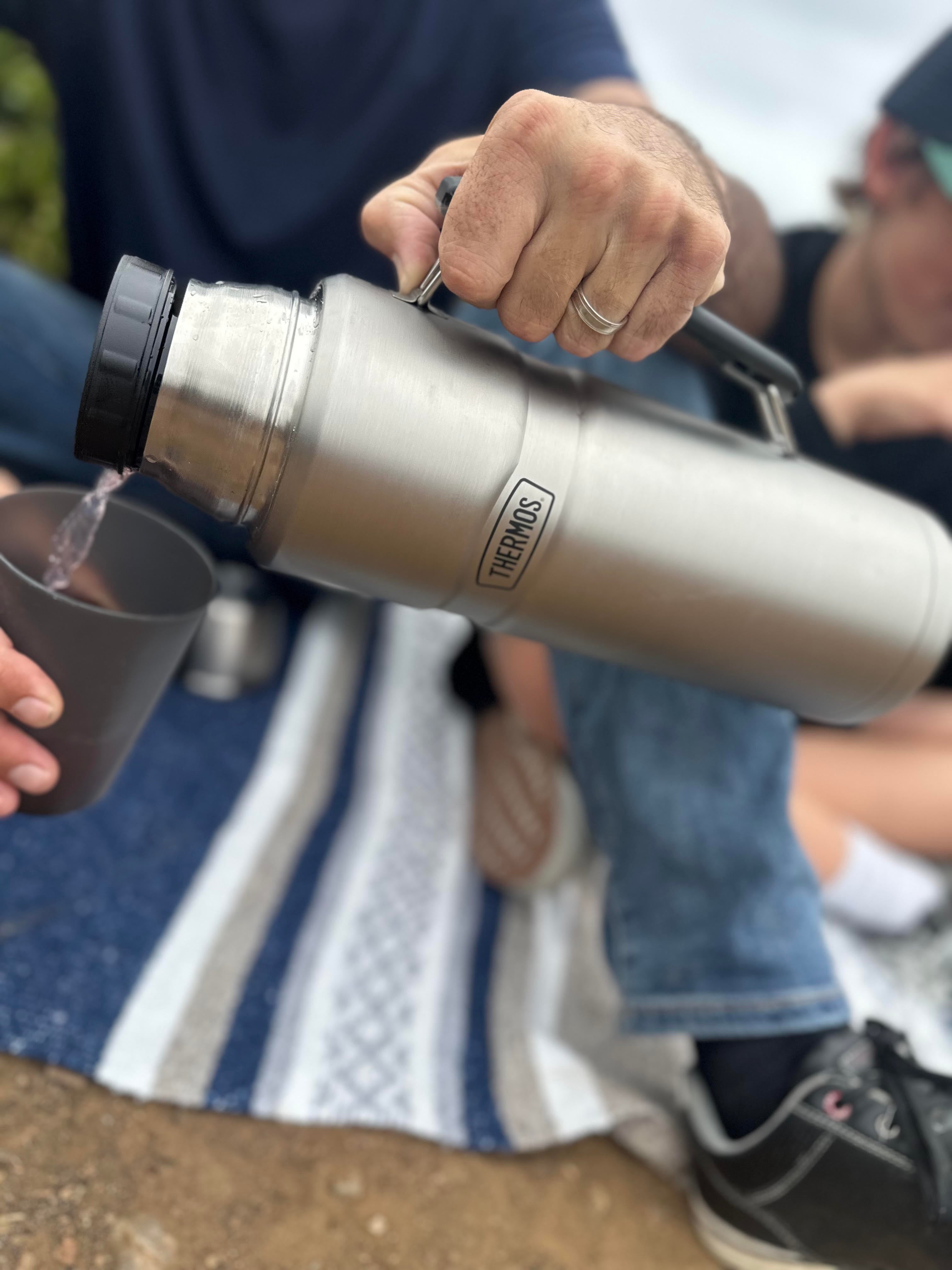 THERMOS Stainless King 2L Stainless Steel Beverage Bottle