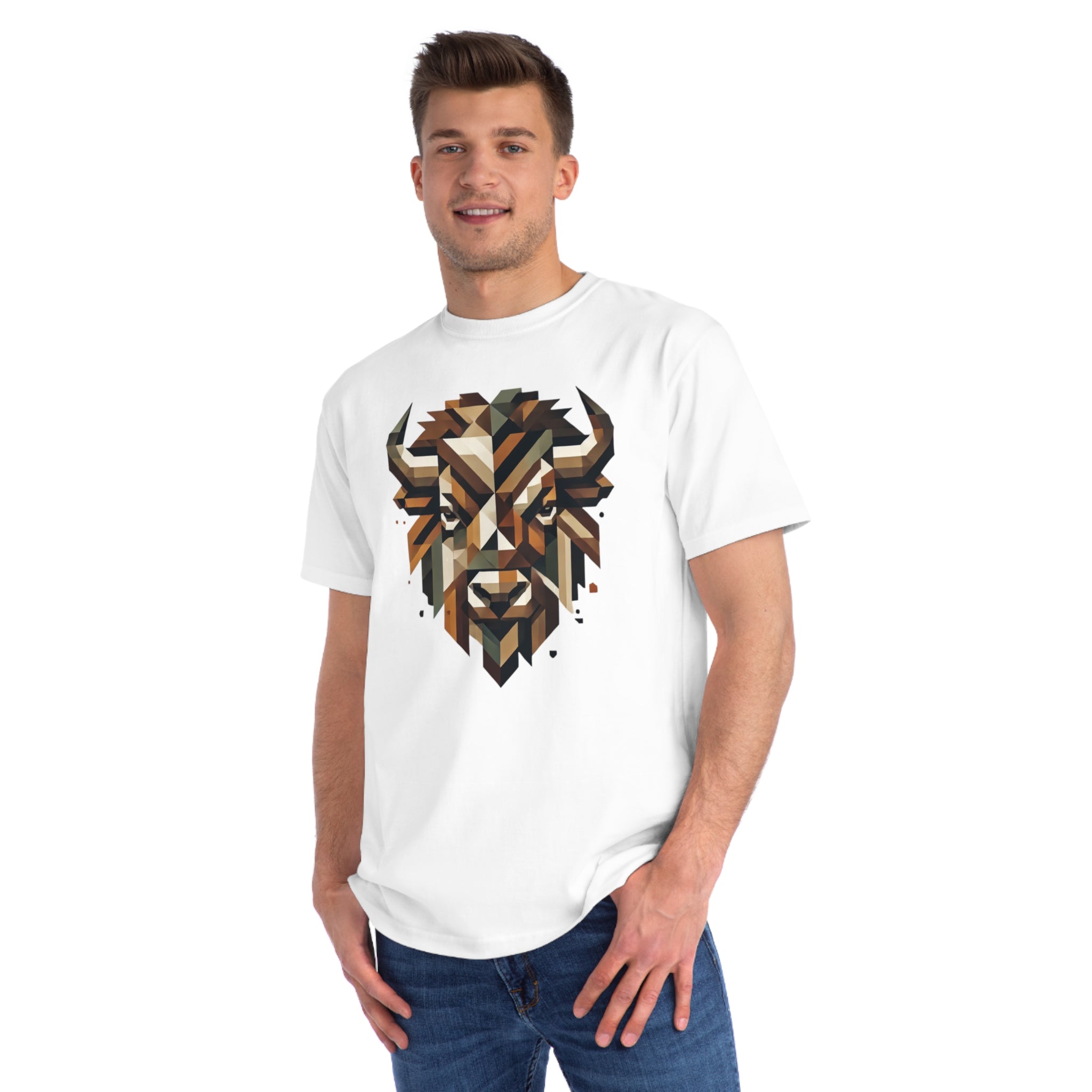 Buffalo or Bison?  Who Cares! - 100% Certified Organic Cotton T-Shirt (7 Colors Available)