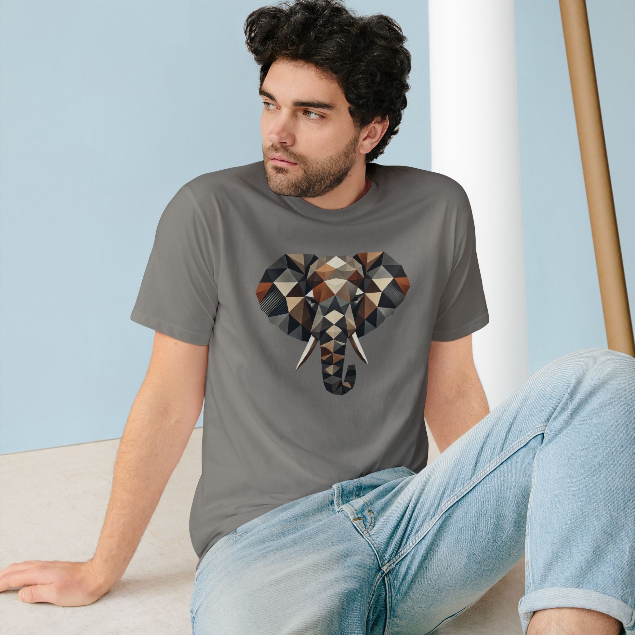 The Strong Elephant - 100% Organic Cotton T-Shirt (6 Colors Available - Men's)