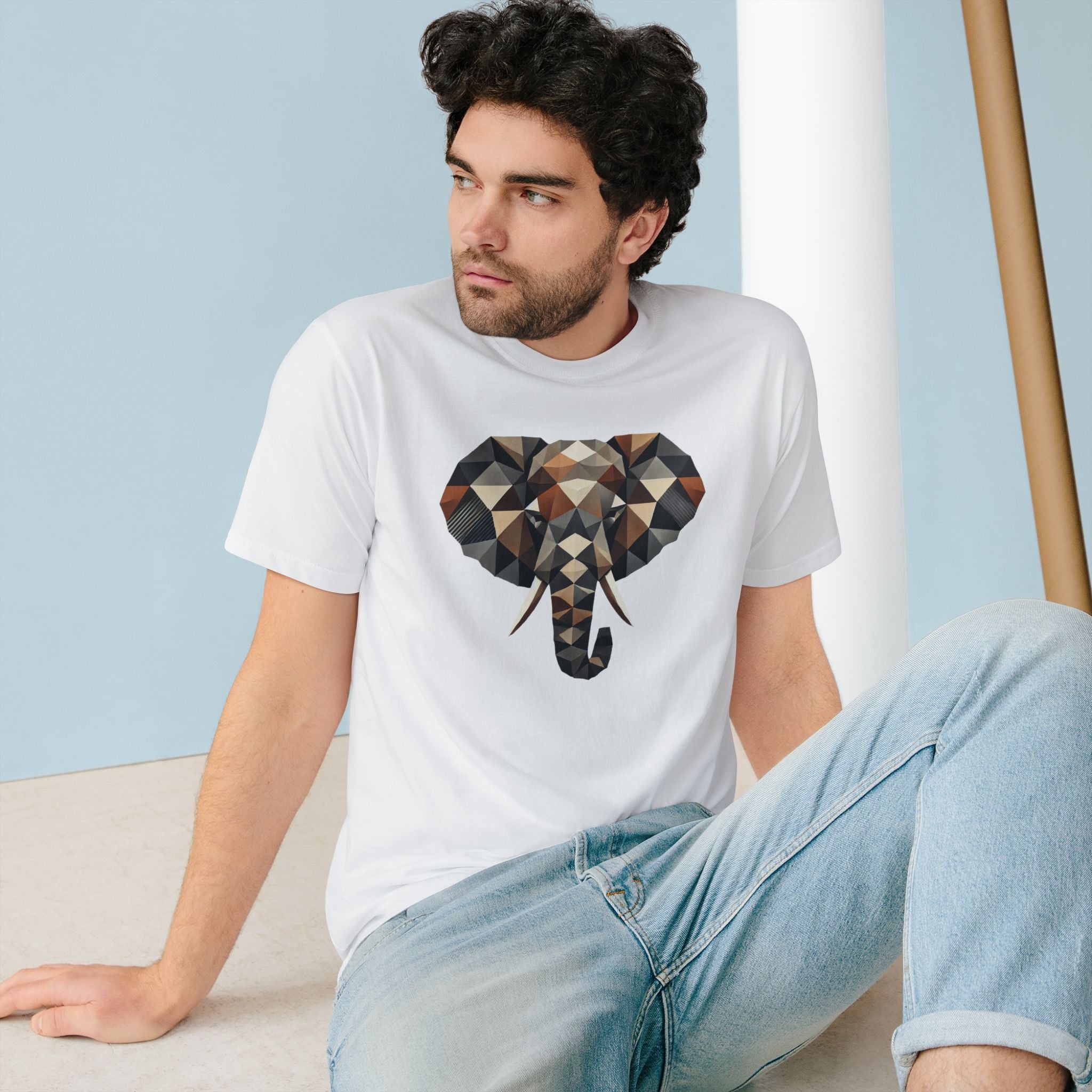 The Strong Elephant - 100% Organic Cotton T-Shirt (6 Colors Available - Men's)