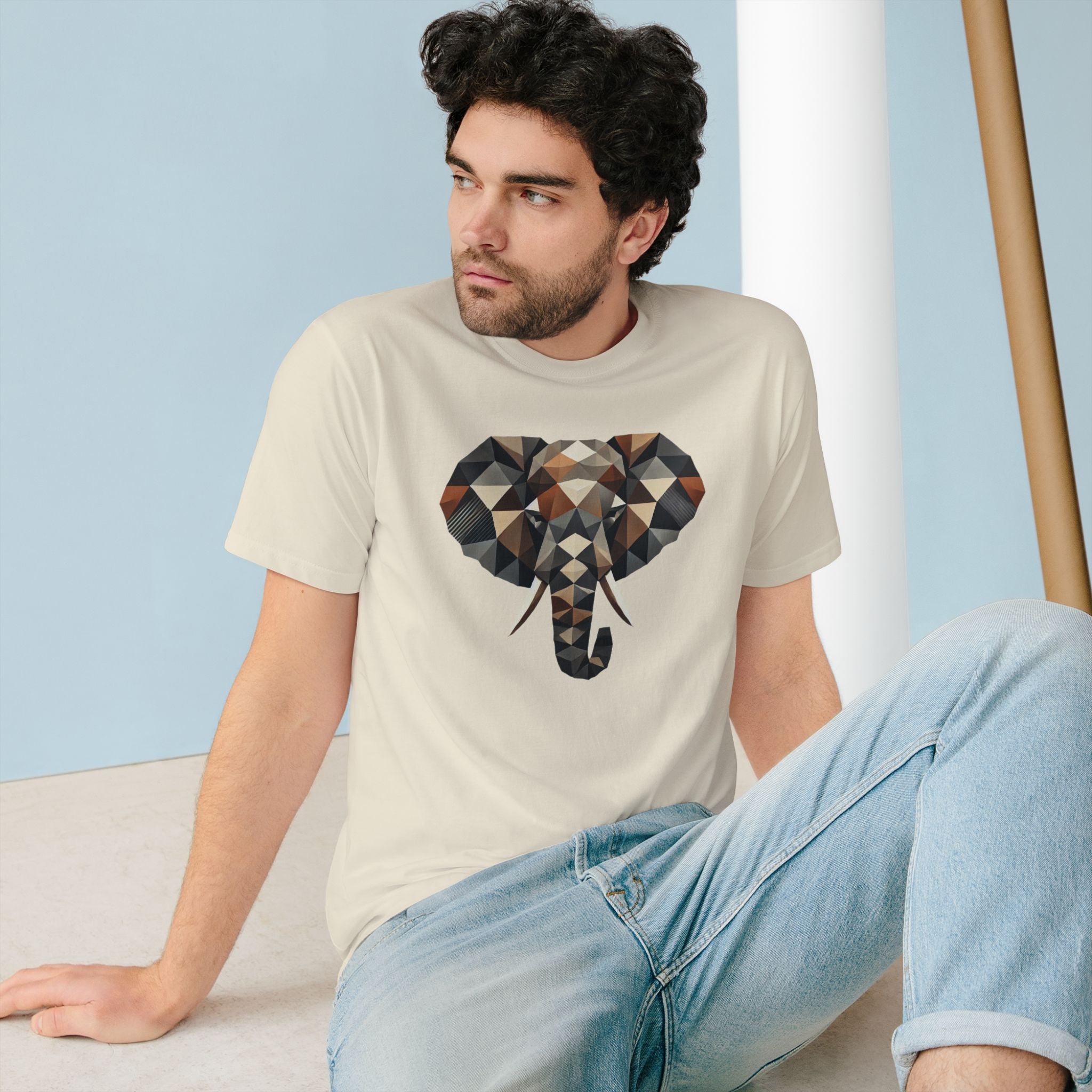 The Strong Elephant - 100% Organic Cotton T-Shirt (6 Colors Available - Men's)