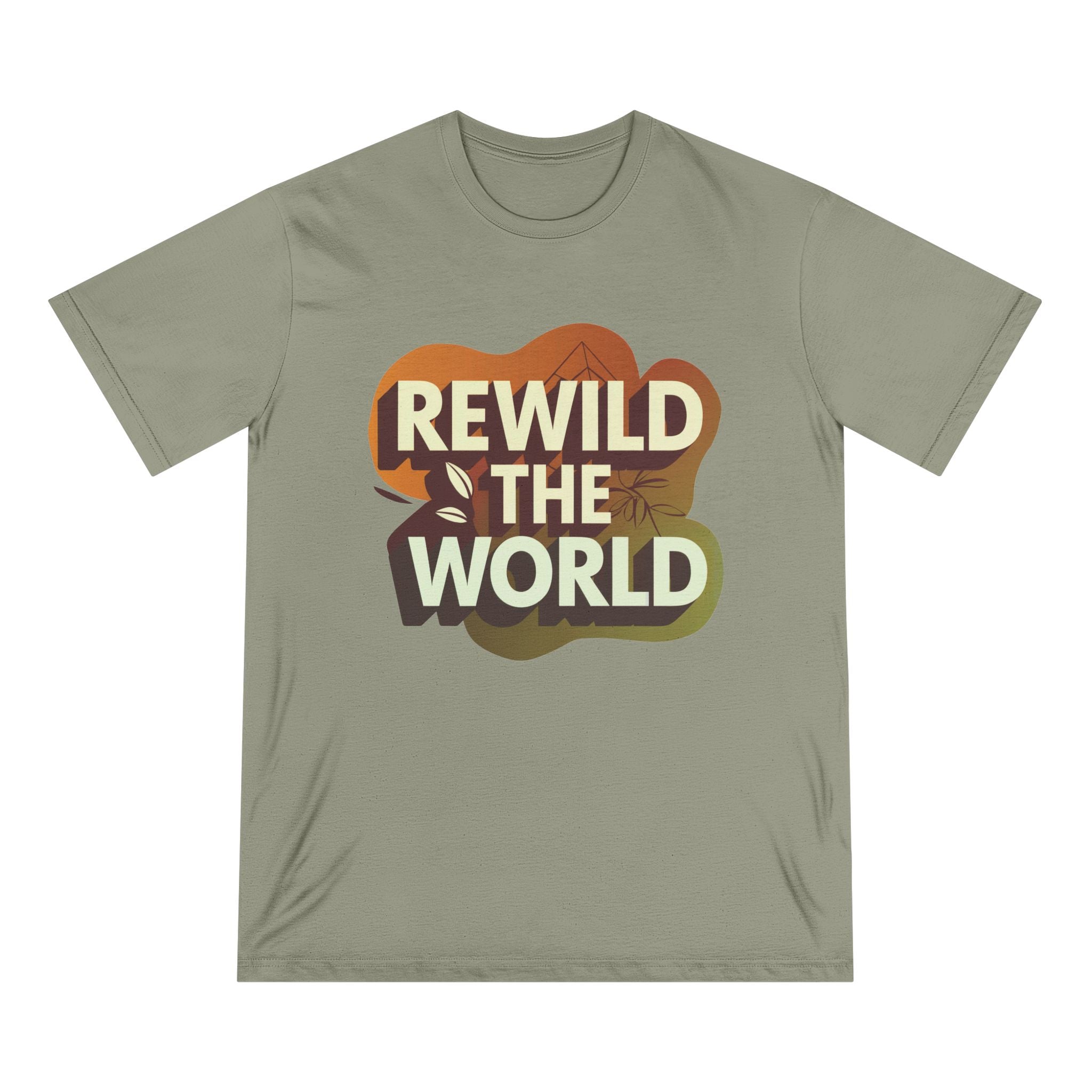 Rewild The World 100% Organic Cotton T-shirt (6 Colors - Women's)