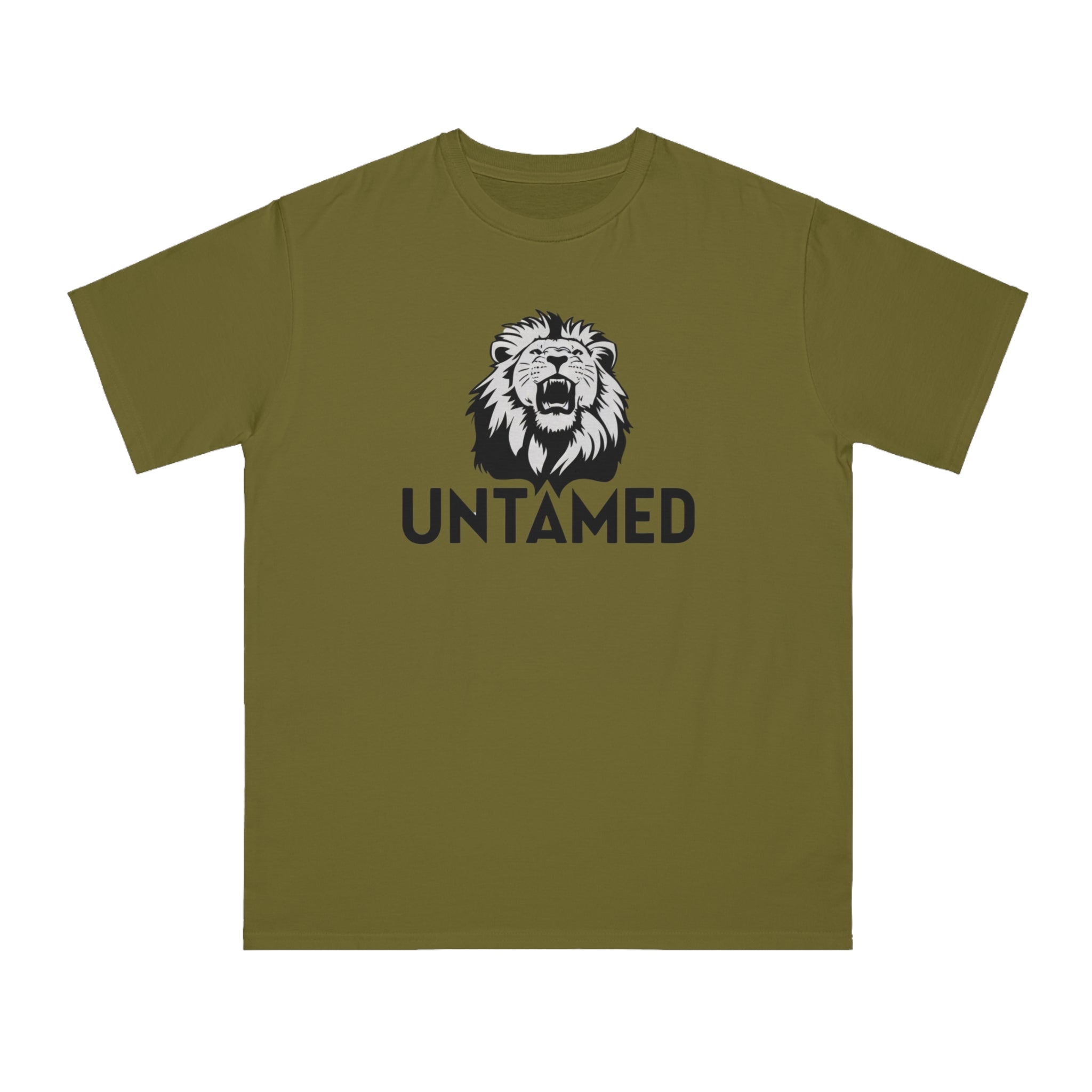 Untamed Roaring Lion 100% Certified Organic Cotton T-Shirt (9 Colors - Women's)