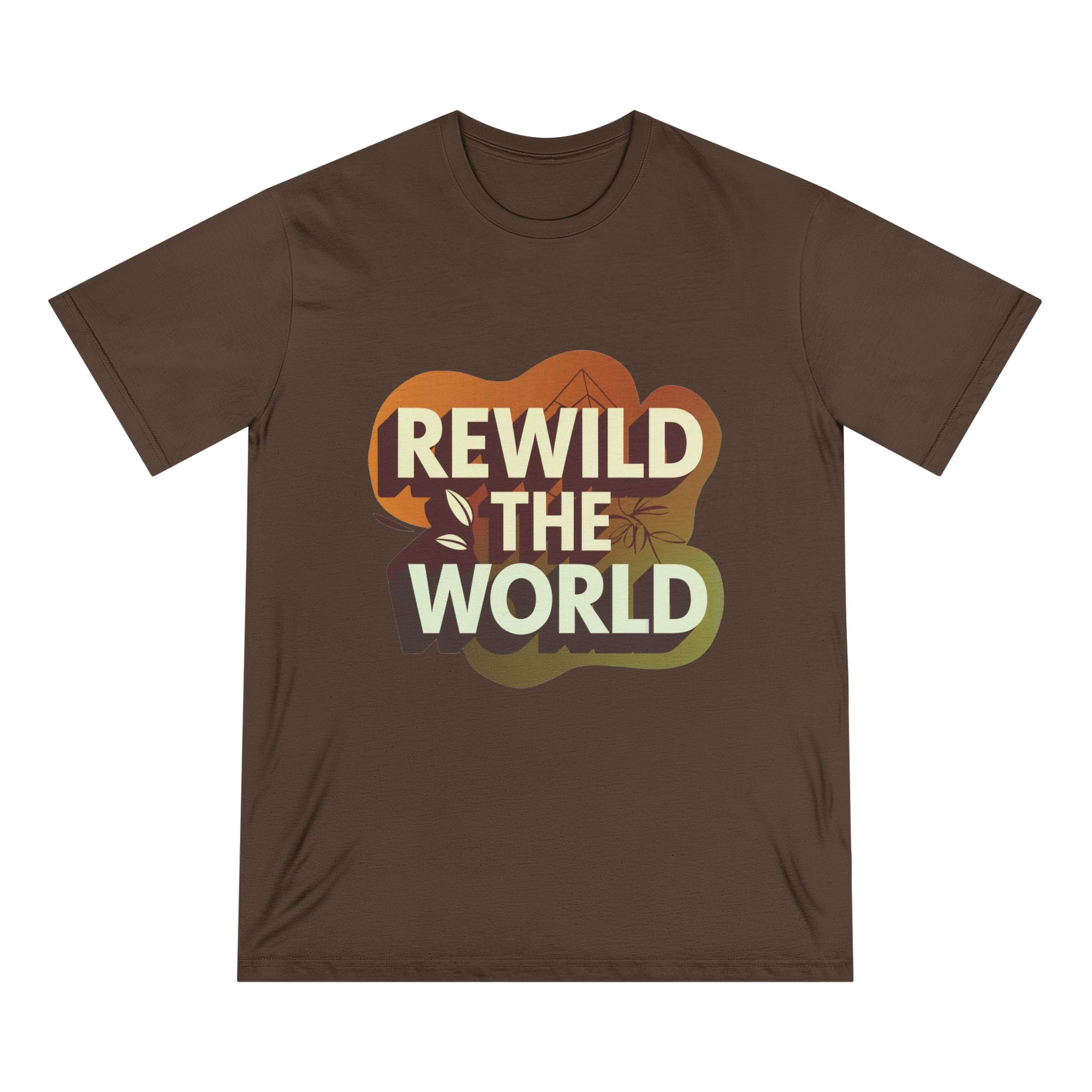 Rewild The World 100% Organic Cotton T-shirt (6 Colors - Men's)