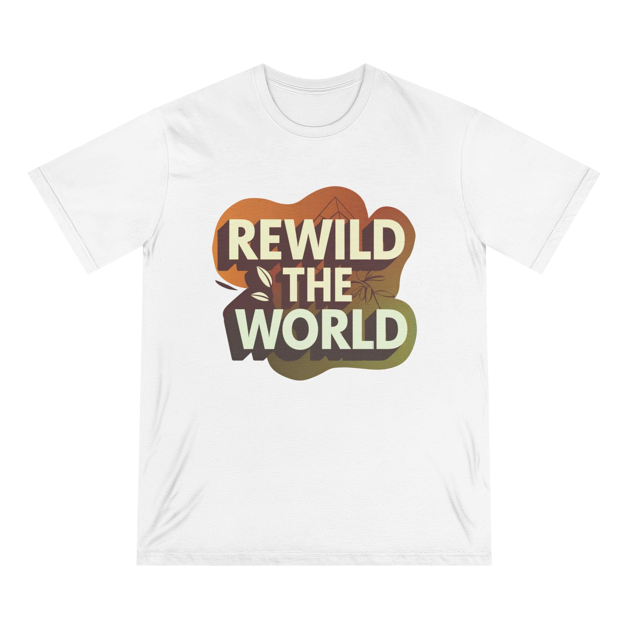 Rewild The World 100% Organic Cotton T-shirt (6 Colors - Women's)