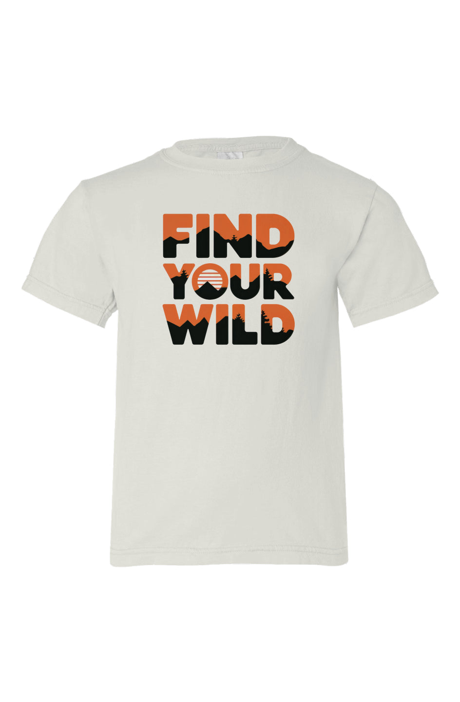 Find Your Wild 100% Organic Cotton Kids T-shirt (3 Colors)