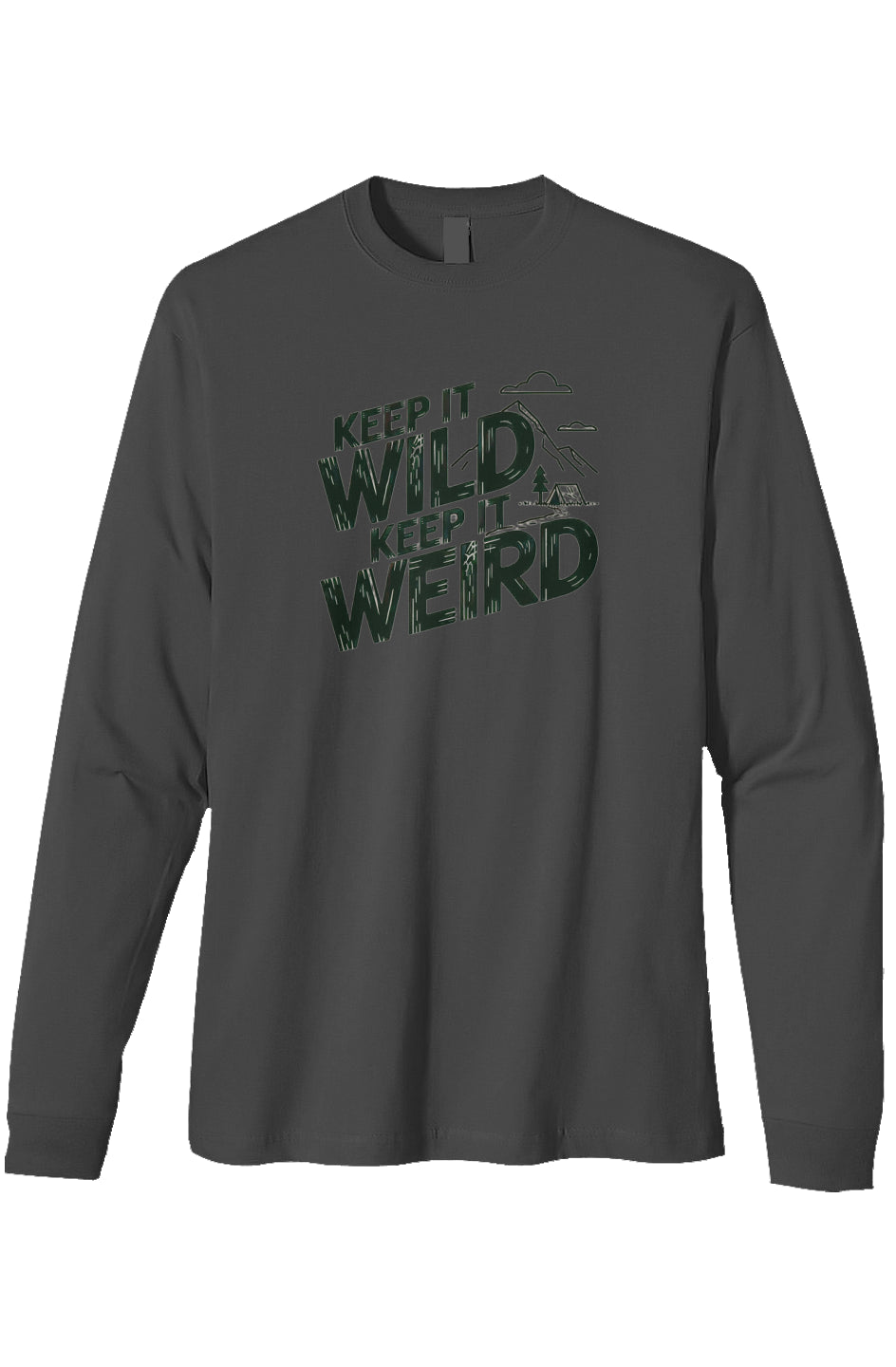 Keep It Wild 100% Organic Cotton Heavyweight T-shirt (3 Colors - Men's)