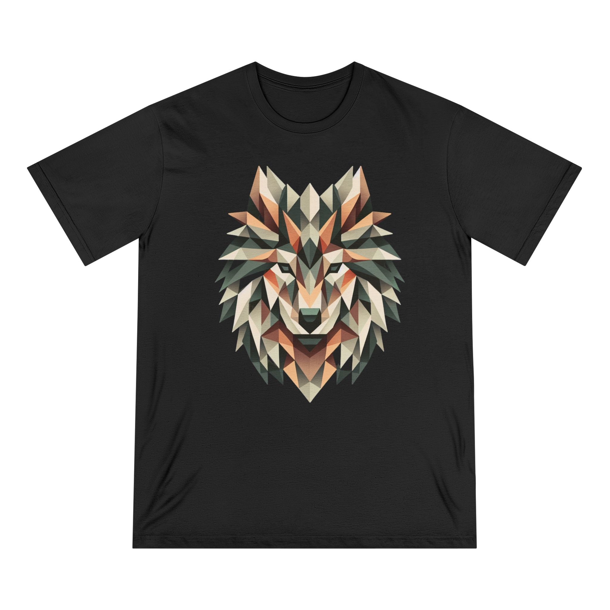 Wolf Staple T-shirt - Brave Wolf Design