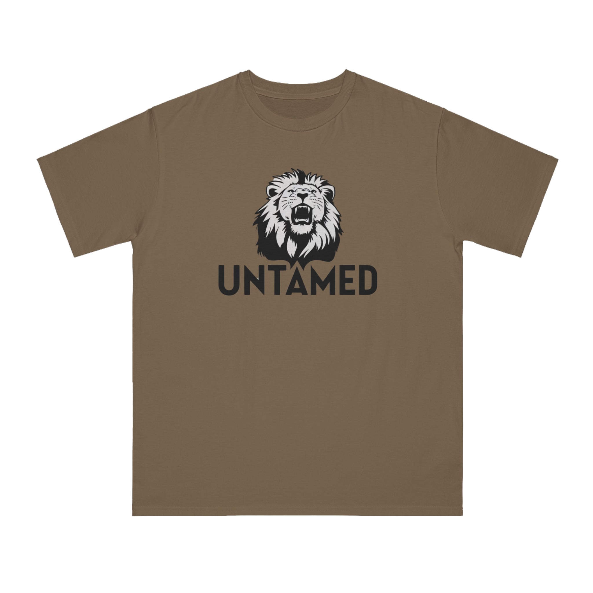 Untamed Roaring Lion 100% Certified Organic Cotton T-Shirt (9 Colors - Women's)