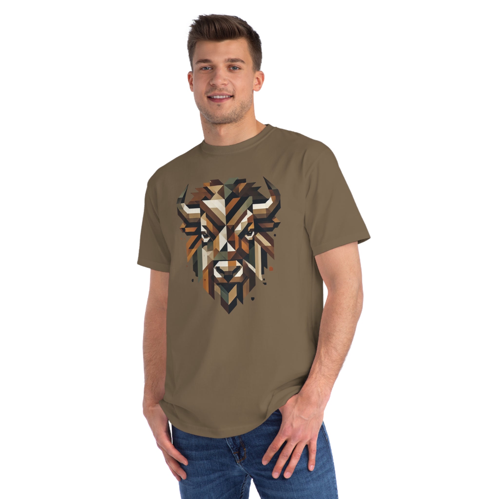 Buffalo or Bison?  Who Cares! - 100% Certified Organic Cotton T-Shirt (7 Colors Available)