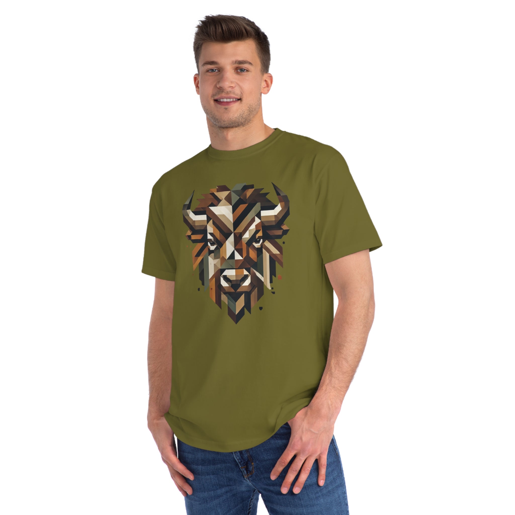 Buffalo or Bison?  Who Cares! - 100% Certified Organic Cotton T-Shirt (7 Colors Available - Men's)