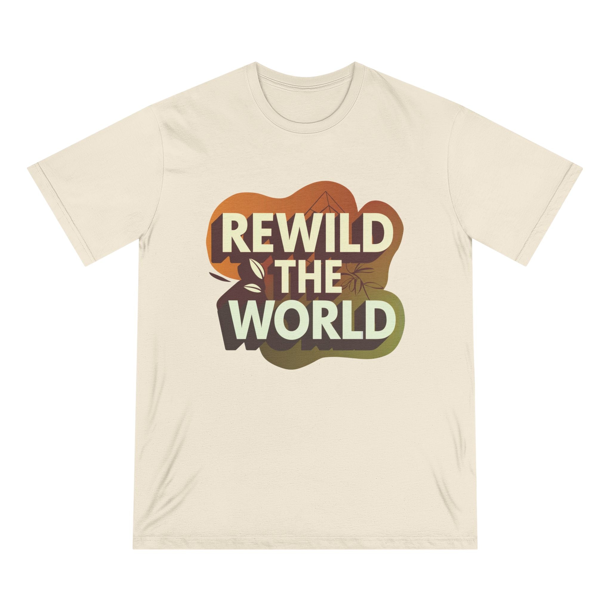 Rewild The World 100% Organic Cotton T-shirt (6 Colors - Women's)