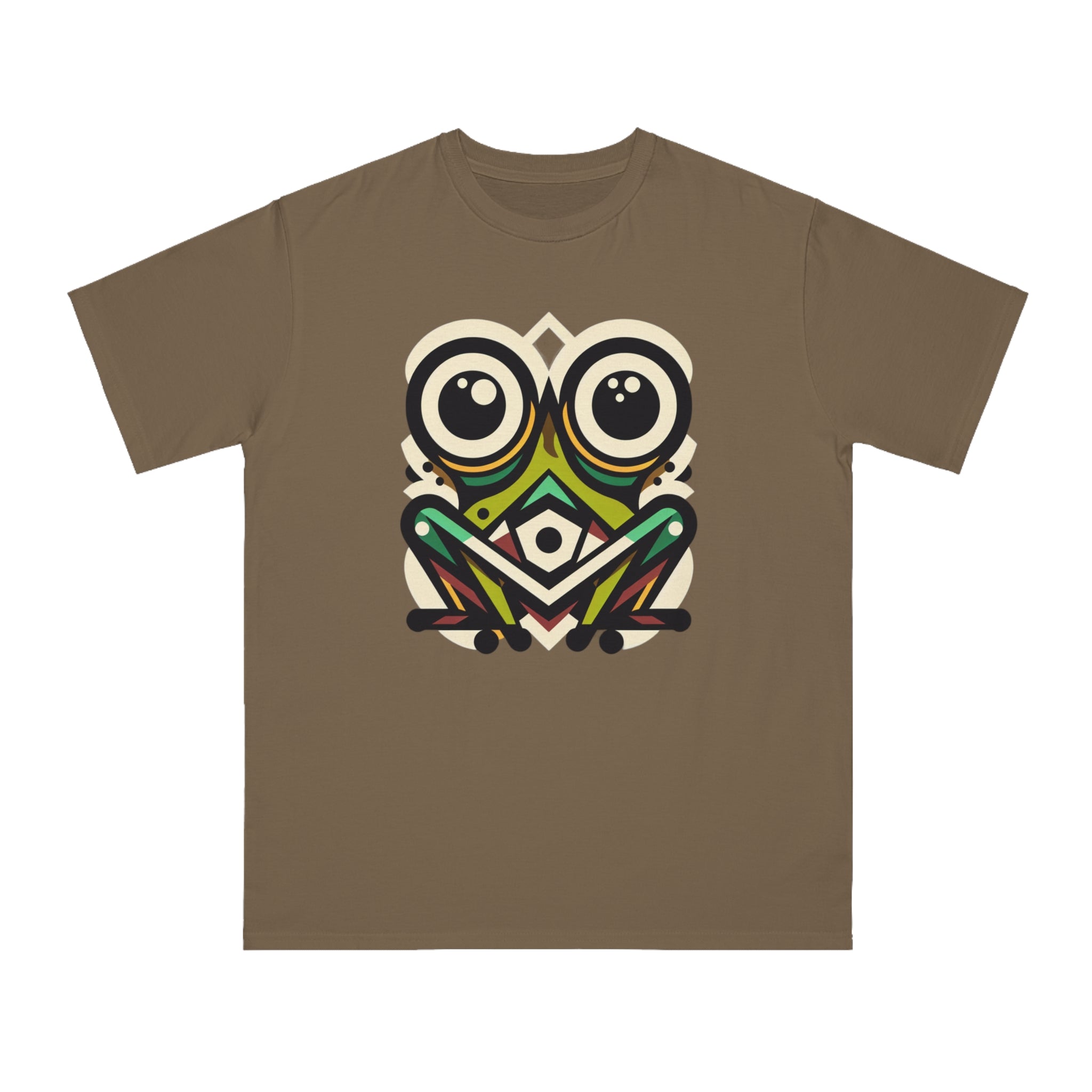 Big Eyes Frog - 100% Certified Organic Cotton T-Shirt (7 Colors Available - Women's)