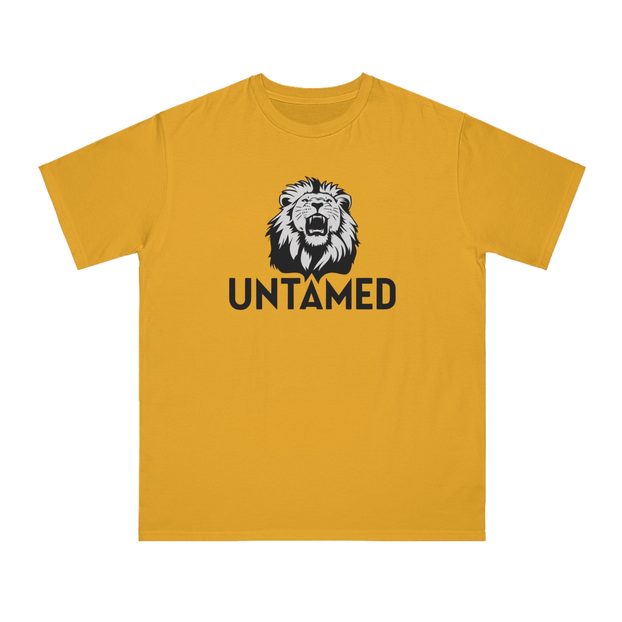 Untamed Roaring Lion 100% Certified Organic Cotton T-Shirt (9 Colors - Women's)