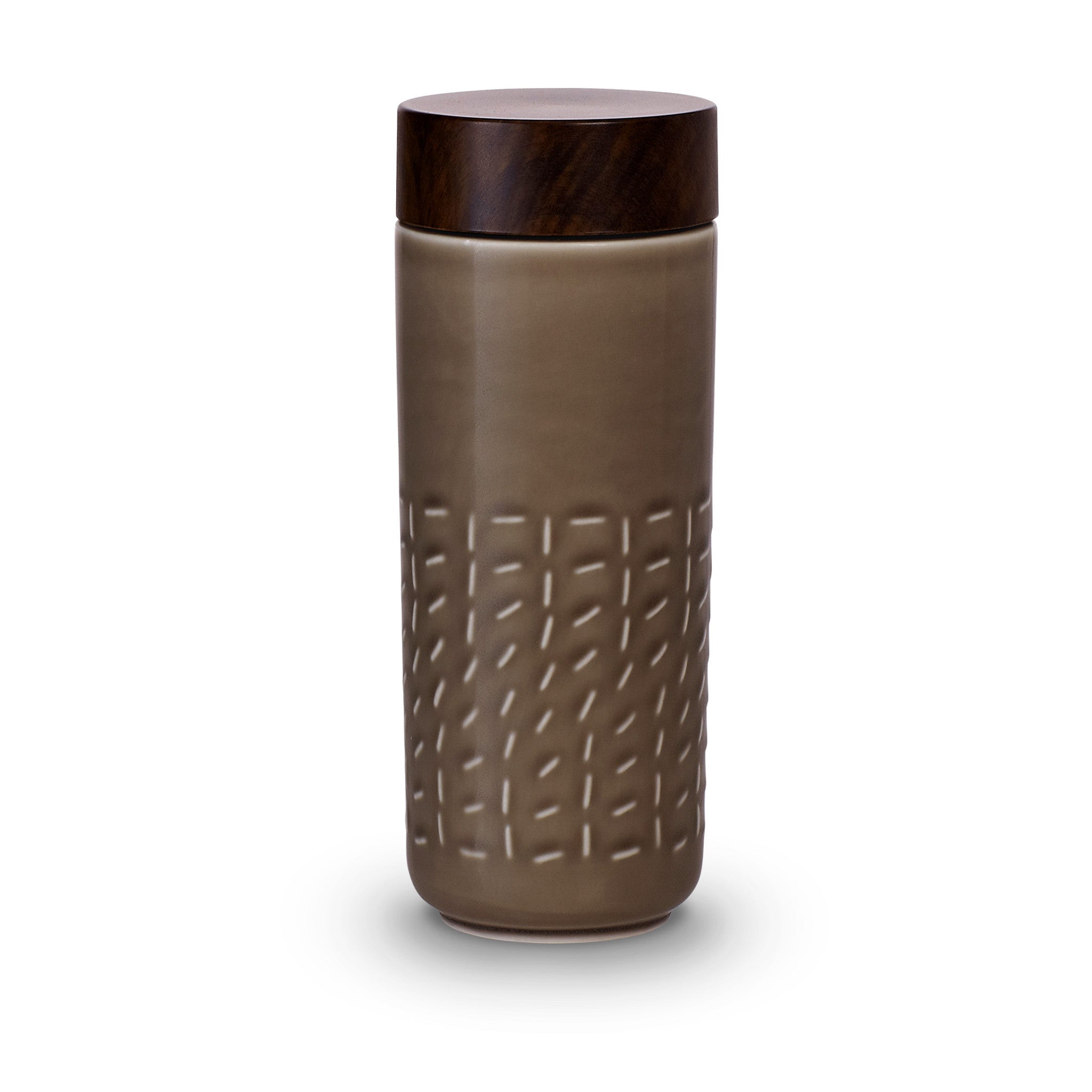 Footprint Ceramic Travel Mug by ACERA LIVEN